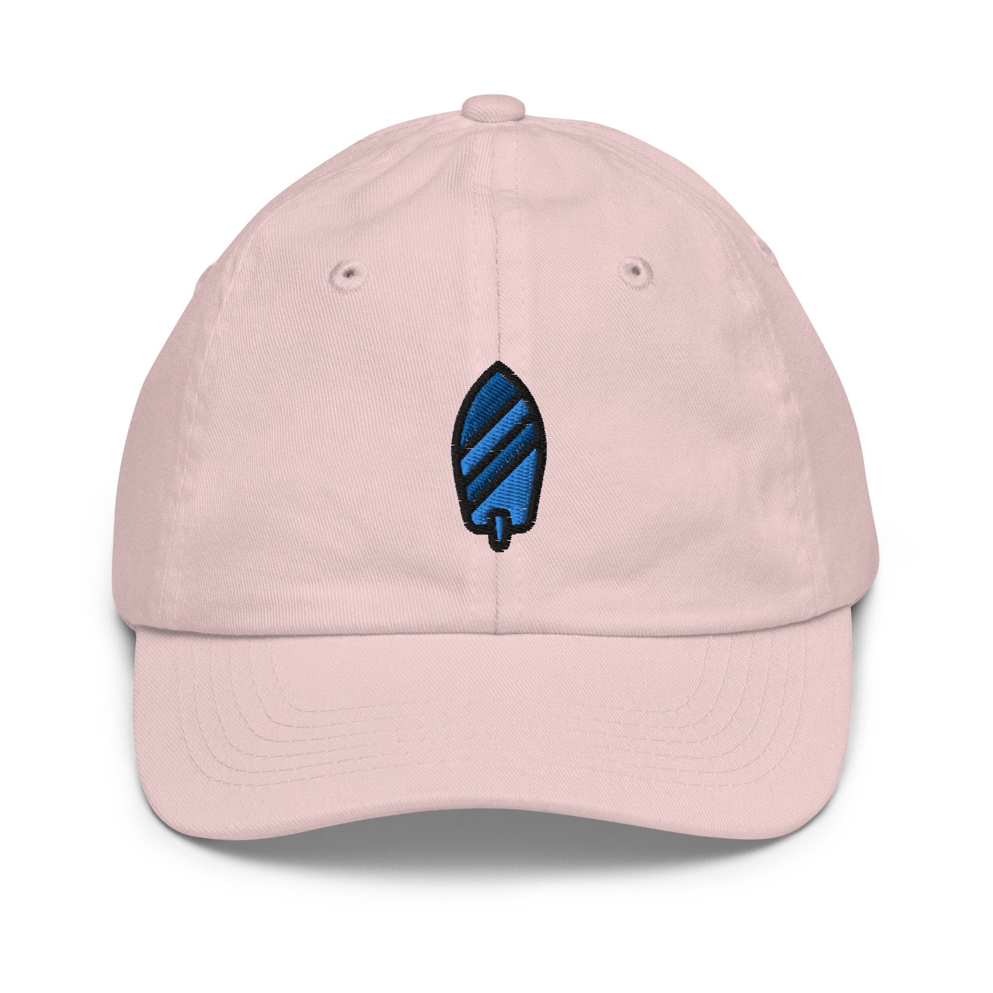 Surfboard Youth Baseball Cap, Handmade Kids Hat, Embroidered Childrens Hat Gift - Multiple Colors