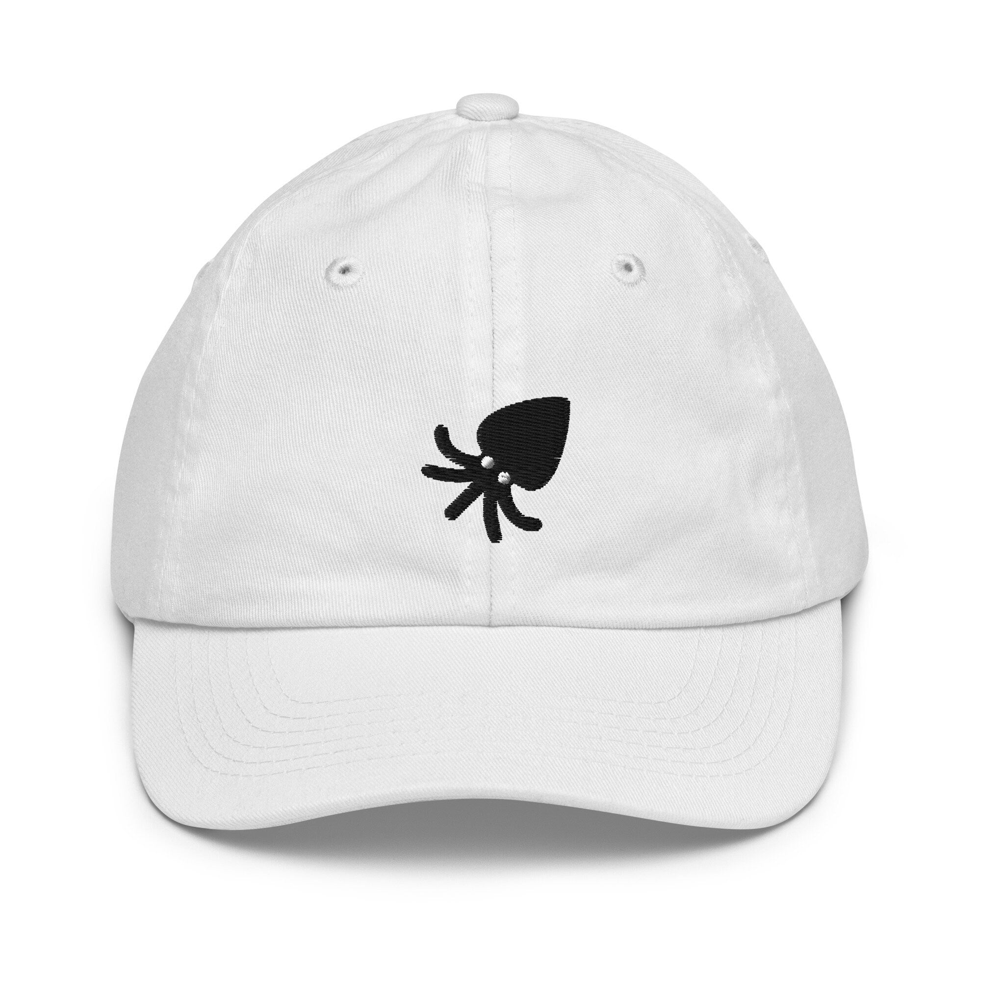 Squid Youth Baseball Cap, Handmade Kids Hat, Embroidered Childrens Hat Gift - Multiple Colors