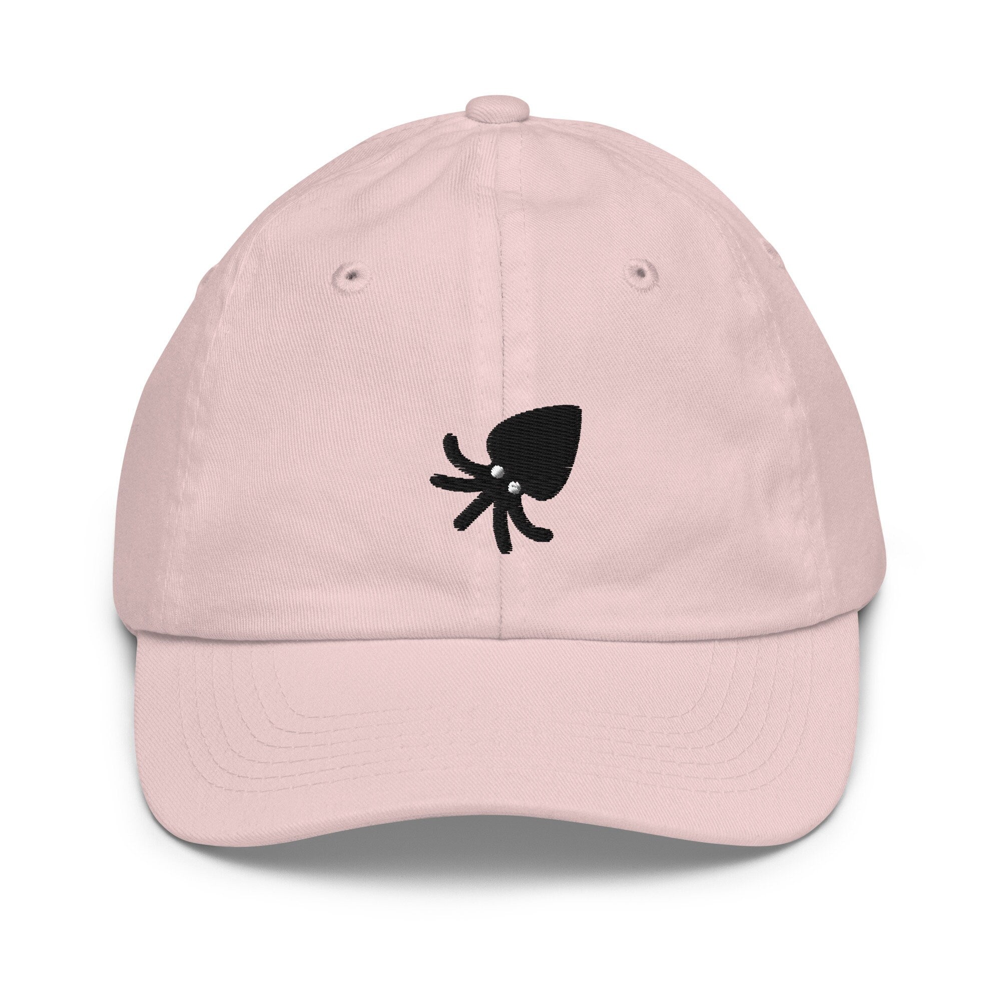 Squid Youth Baseball Cap, Handmade Kids Hat, Embroidered Childrens Hat Gift - Multiple Colors