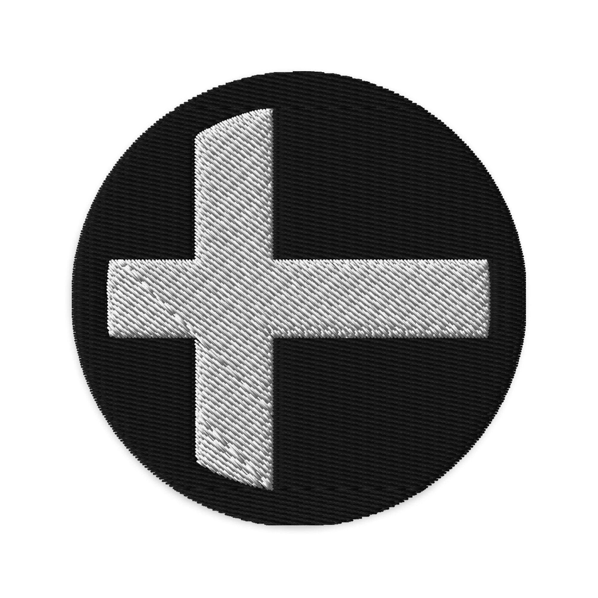 Sweden Embroidered Patch, 3" Swedish Flag Patch, Circular Sweden Patch Embroidery, Iron on/Sew on Patch Embroidery, Sverige