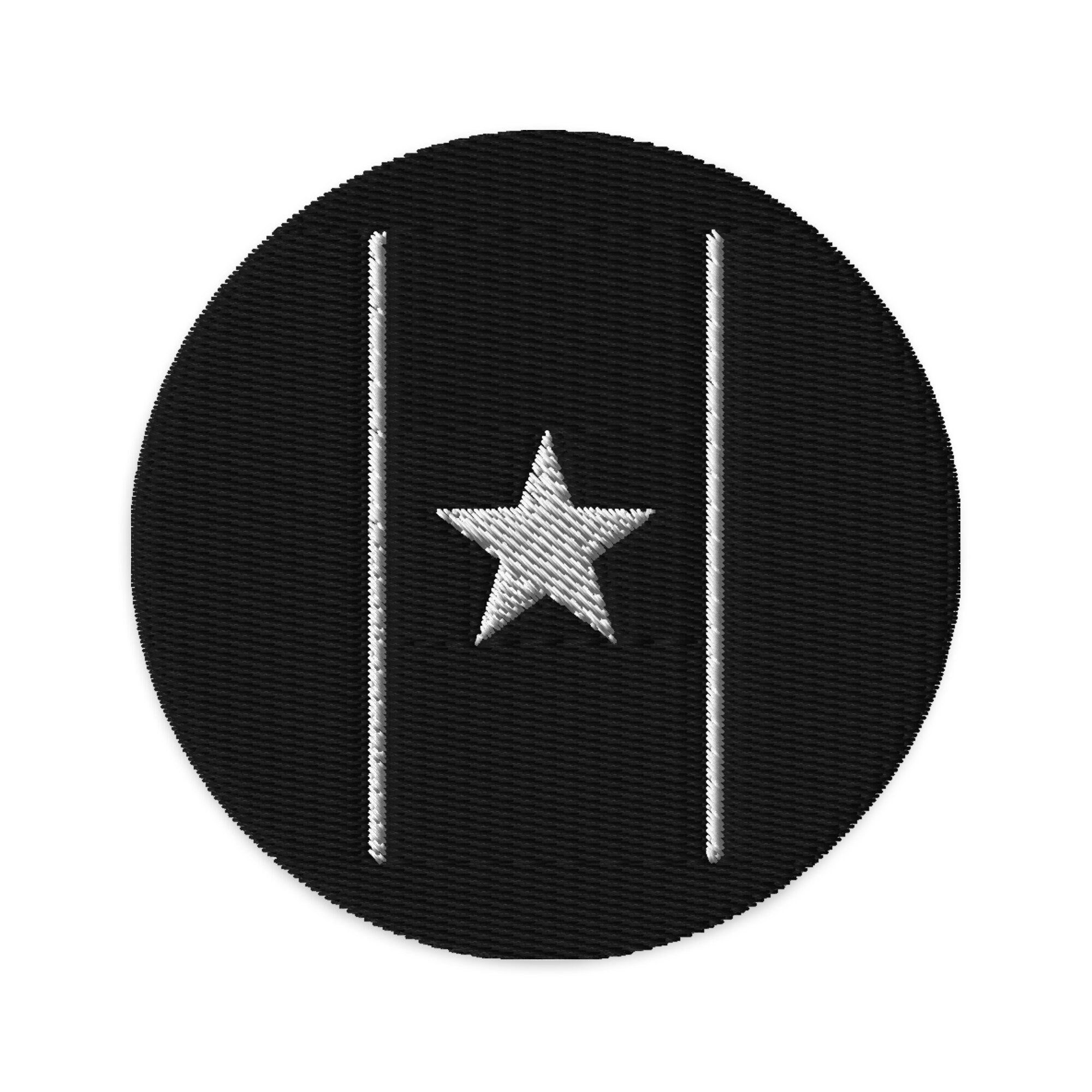 Cameroon Embroidered Patch, 3" Cameroon Flag Patch, Circular Cameroon Patch Embroidery, Iron on/Sew on Patch Embroidery, Cameroun