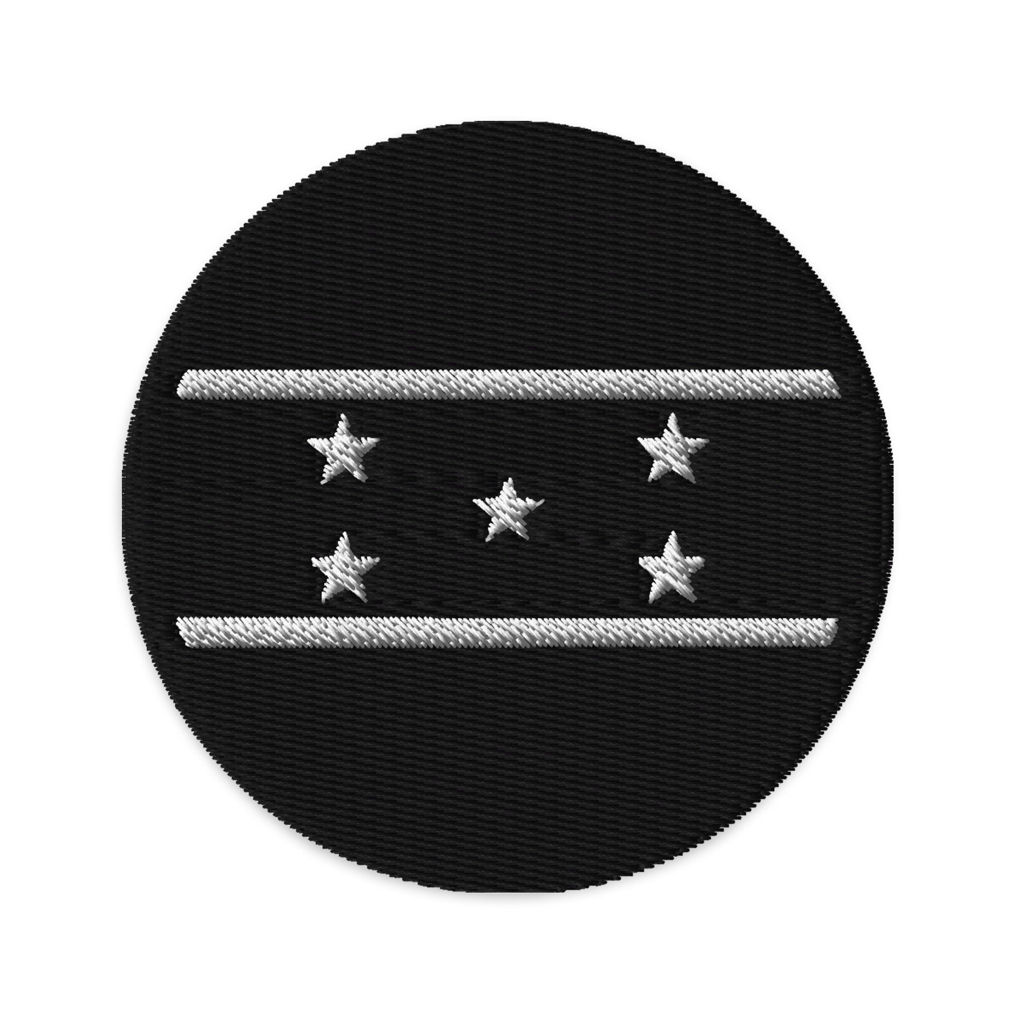 Honduras Embroidered Patch, 3" Honduras Flag Patch, Circular Honduras Patch Embroidery, Iron on/Sew on Patch Embroidery