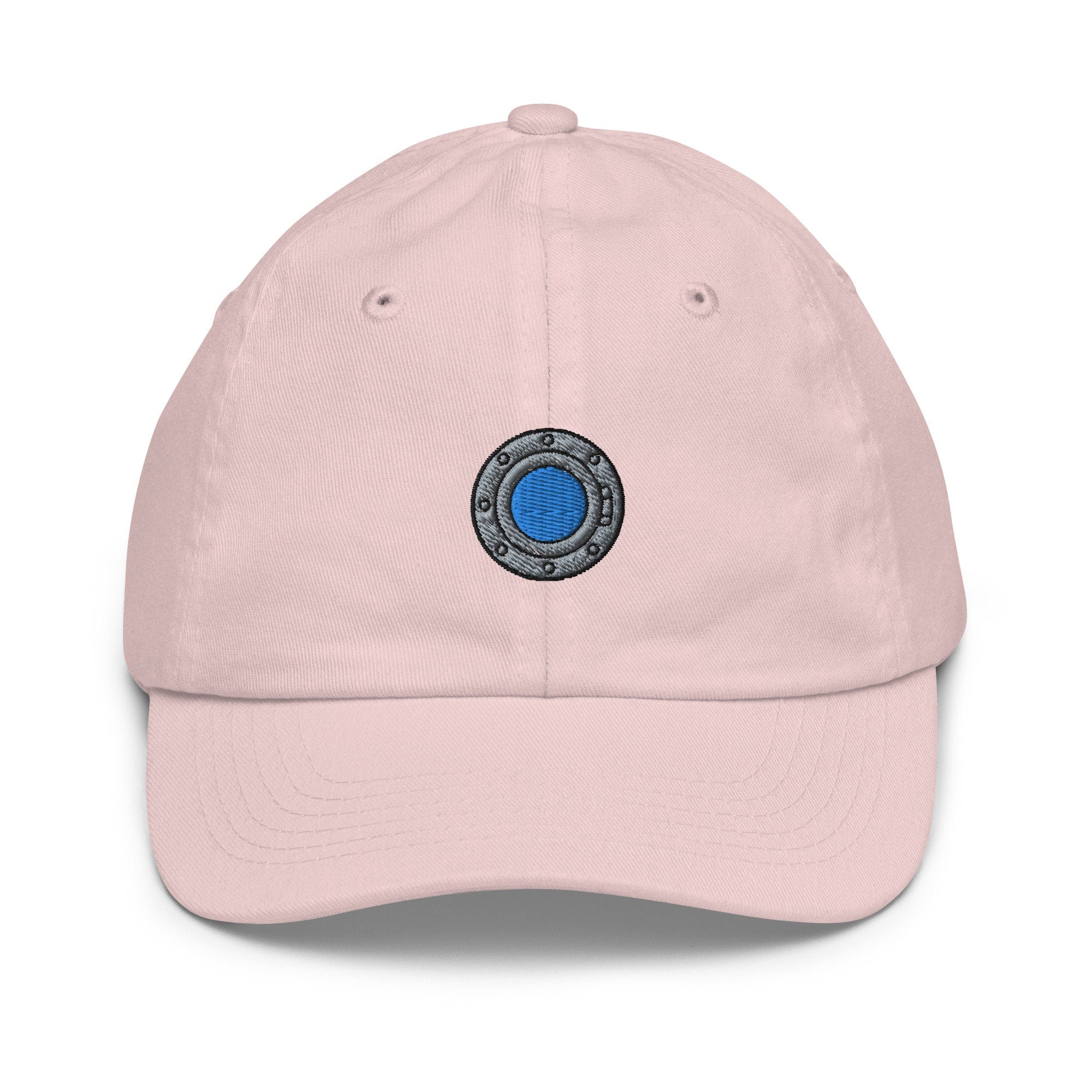 Submarine Window Youth Baseball Cap, Handmade Kids Hat, Embroidered Childrens Hat Gift - Multiple Colors