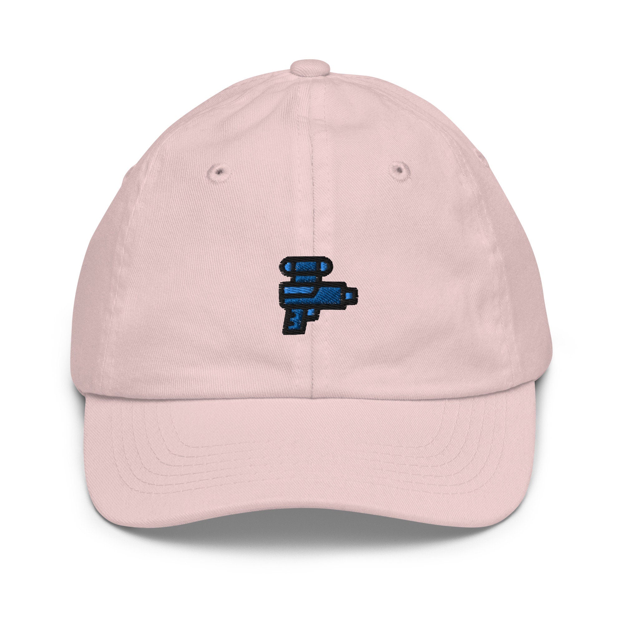 Water Gun Youth Baseball Cap, Handmade Kids Hat, Embroidered Childrens Hat Gift - Multiple Colors