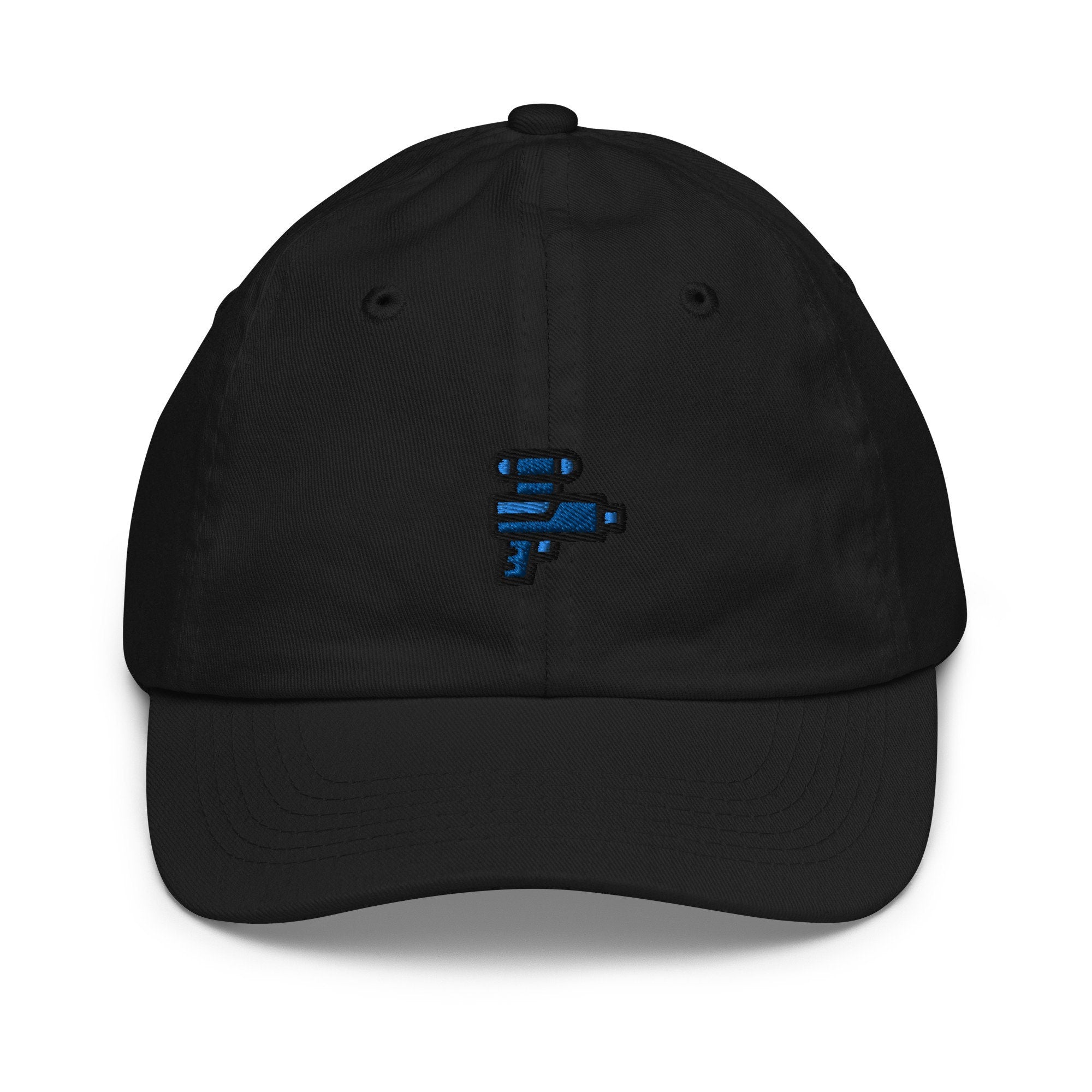 Water Gun Youth Baseball Cap, Handmade Kids Hat, Embroidered Childrens Hat Gift - Multiple Colors