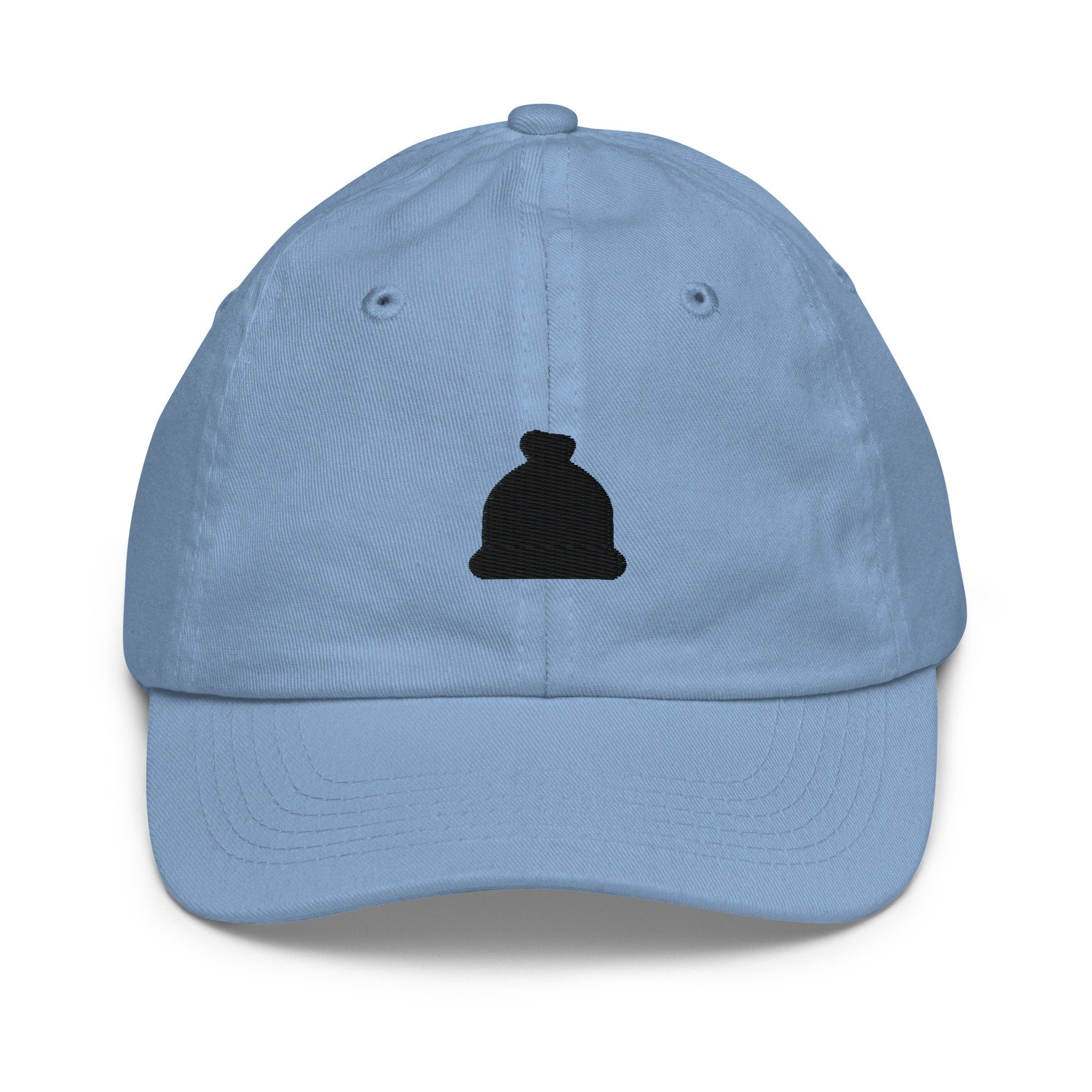 Trash Bag Youth Baseball Cap, Handmade Kids Hat, Embroidered Childrens Hat Gift - Multiple Colors