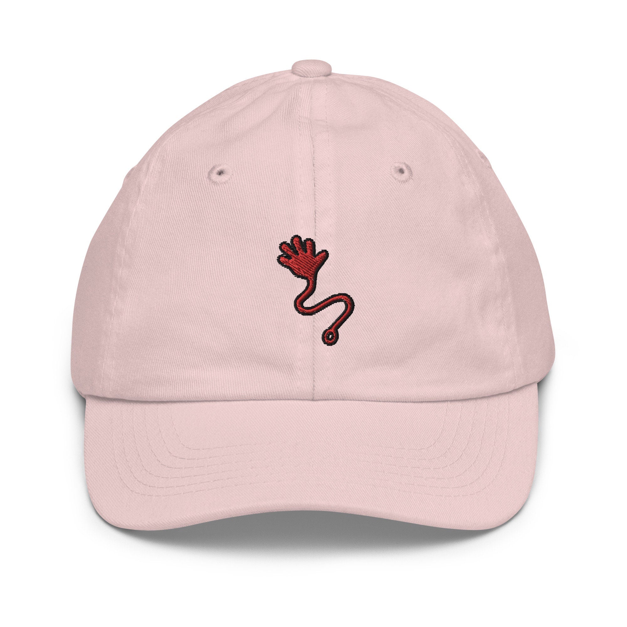 Sticky Hand Youth Baseball Cap, Handmade Kids Hat, Embroidered Childrens Hat Gift - Multiple Colors
