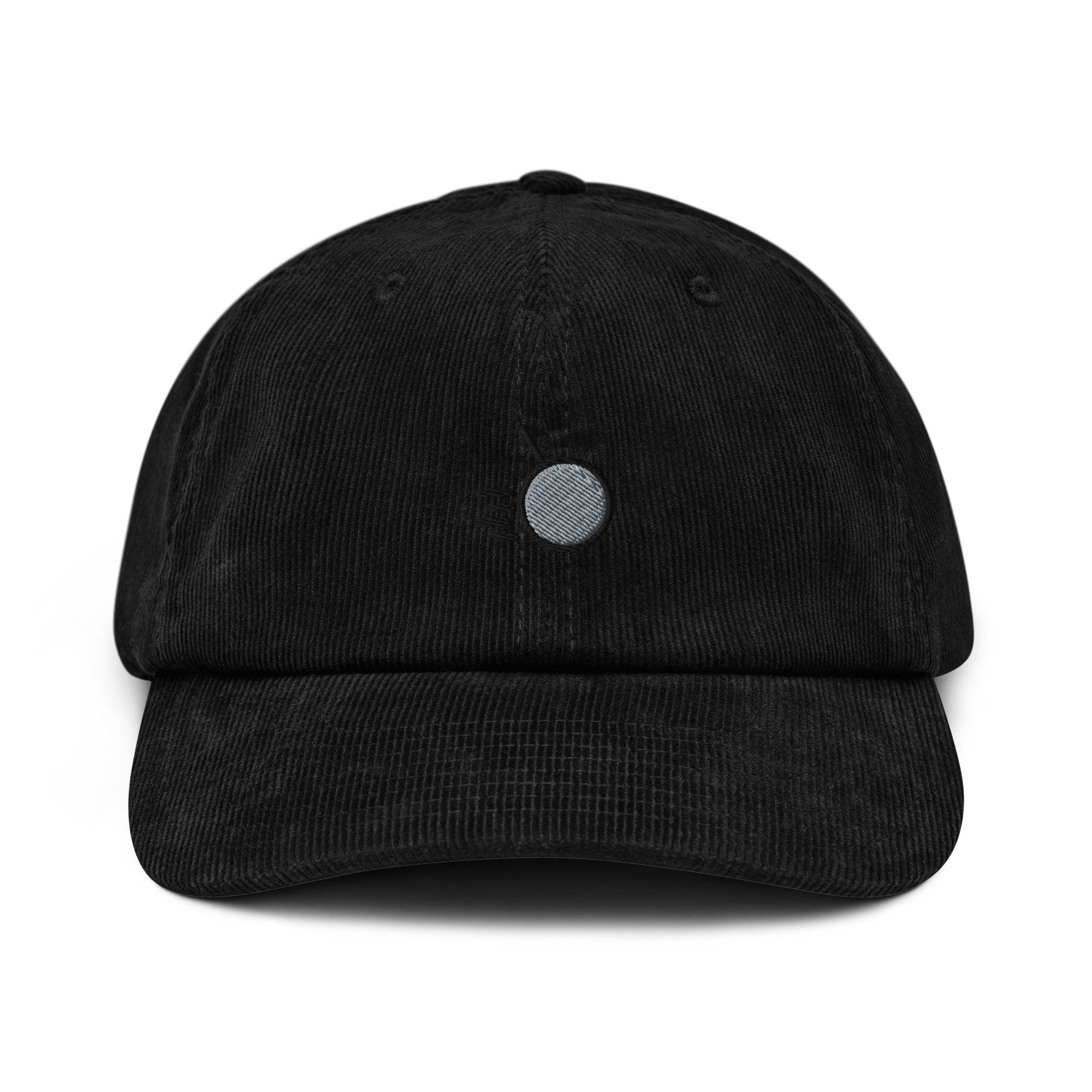 Wrecking Ball Corduroy Hat, Handmade Embroidered Corduroy Dad Cap - Multiple Colors