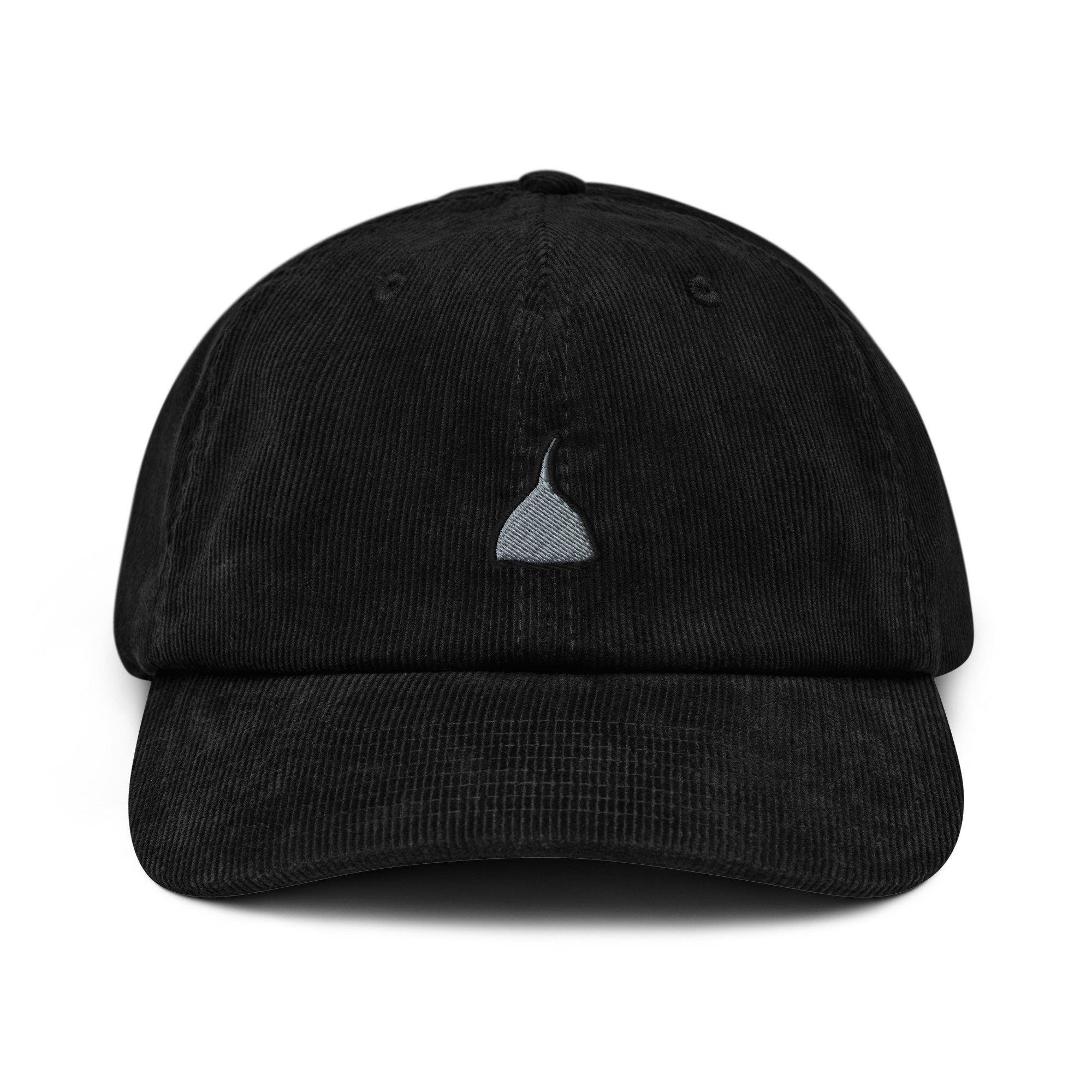 Tin Foil Hat Corduroy Hat, Handmade Embroidered Corduroy Dad Cap - Multiple Colors
