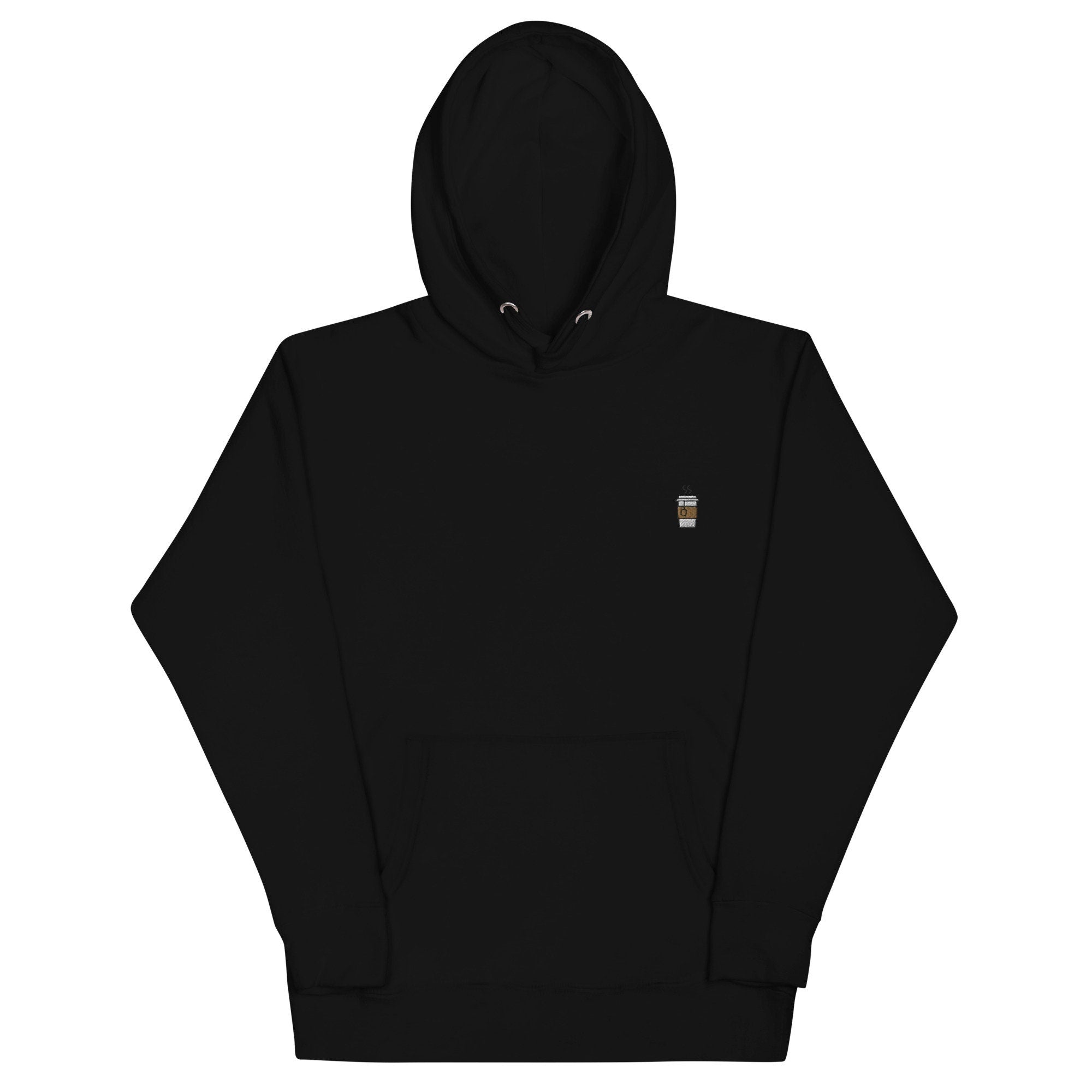 Tea Unisex Hoodie, Handmade Embroidered Hoodie, Premium Hooded Sweater, Hoodie Embroidery - Multiple Colors