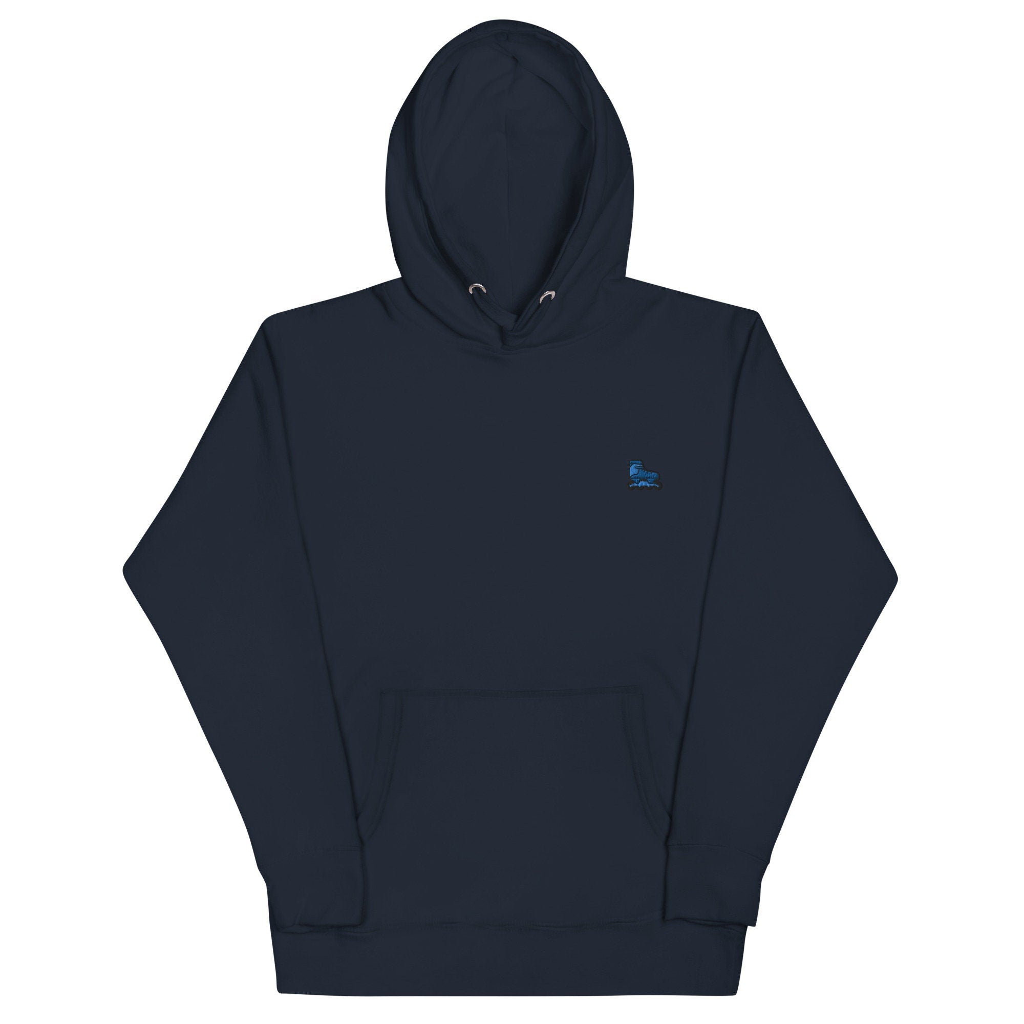 Rollerblade Unisex Hoodie, Handmade Embroidered Hoodie, Premium Hooded Sweater, Hoodie Embroidery - Multiple Colors