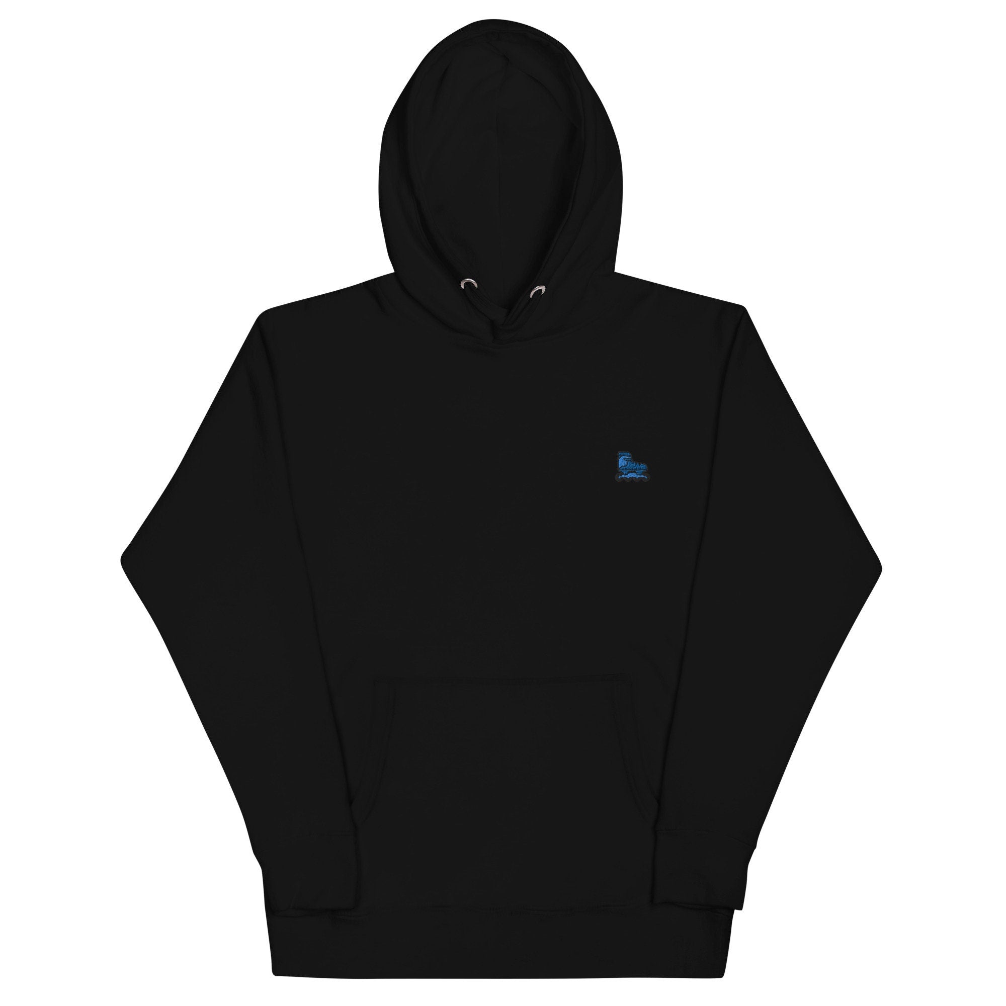 Rollerblade Unisex Hoodie, Handmade Embroidered Hoodie, Premium Hooded Sweater, Hoodie Embroidery - Multiple Colors