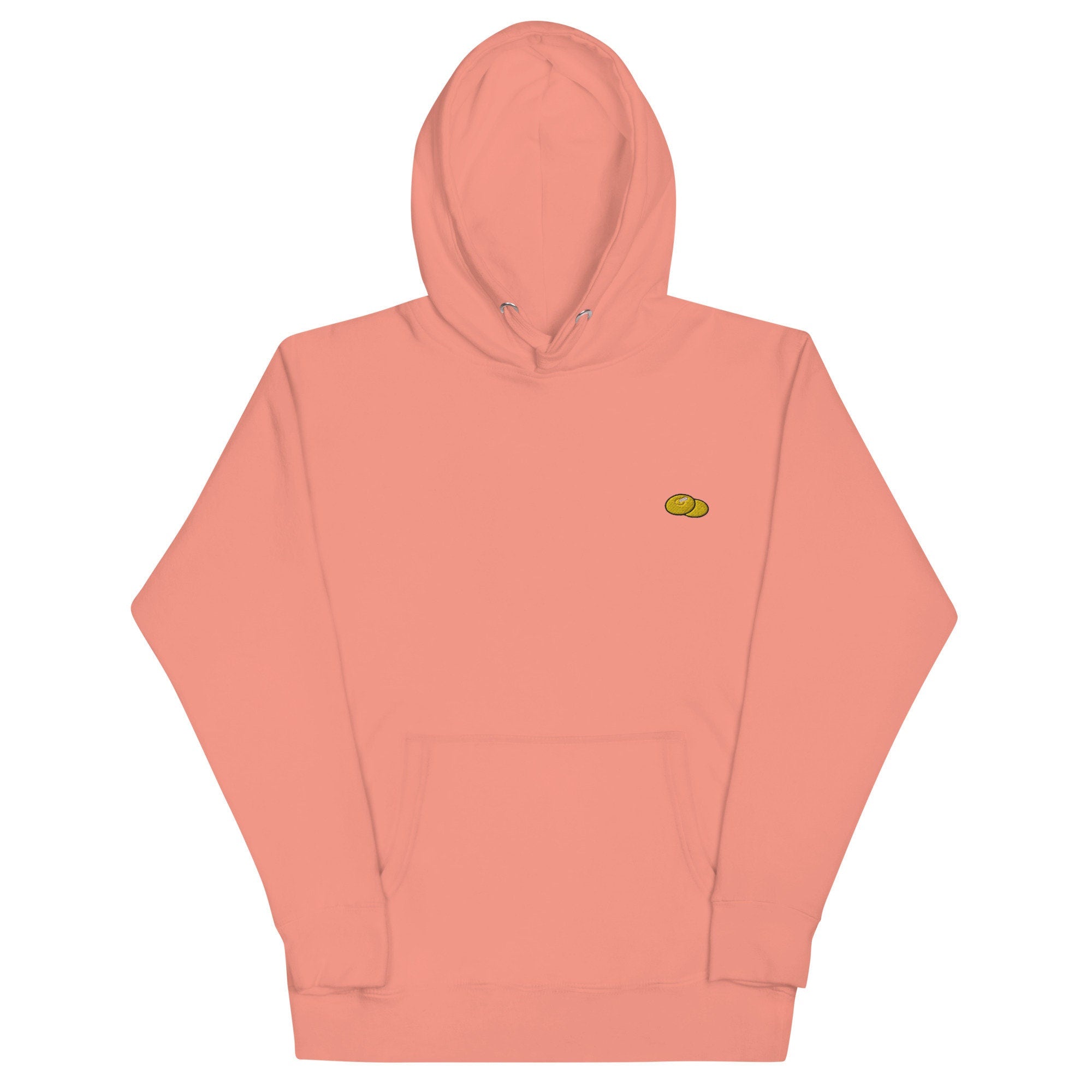 Cymbals Unisex Hoodie, Handmade Embroidered Hoodie, Premium Hooded Sweater, Hoodie Embroidery - Multiple Colors