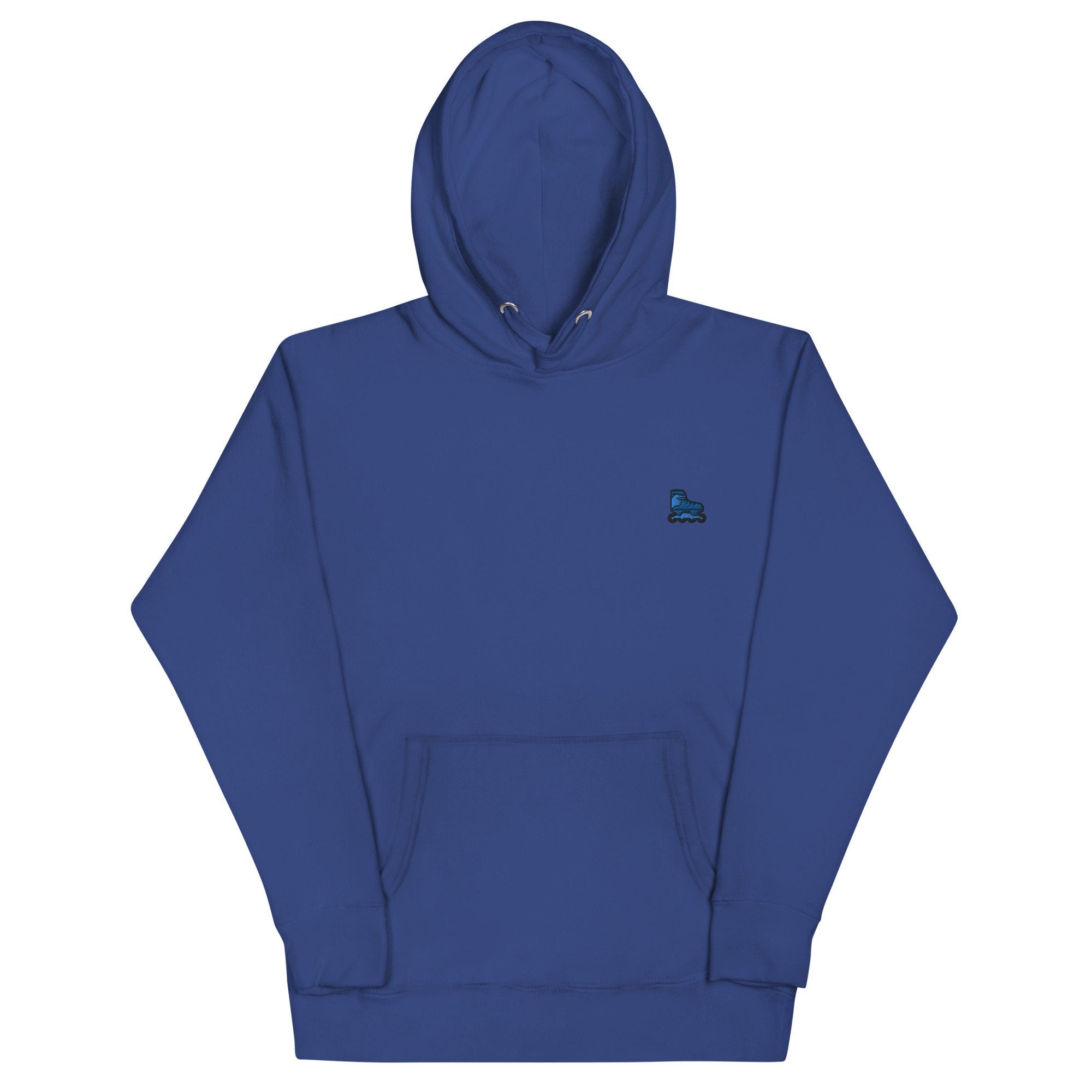 Rollerblade Unisex Hoodie, Handmade Embroidered Hoodie, Premium Hooded Sweater, Hoodie Embroidery - Multiple Colors