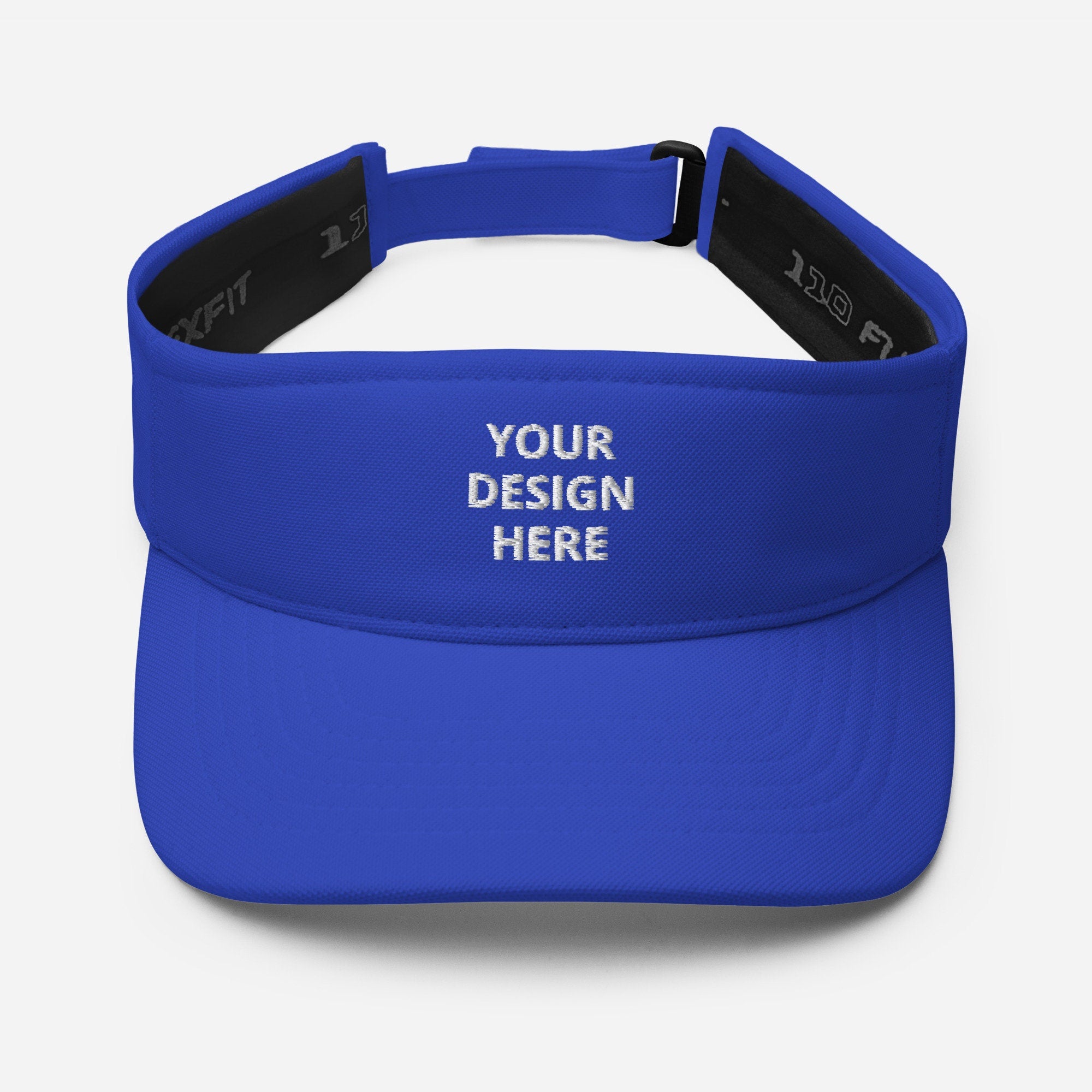 Custom Visor, Personalized Summer Visor, Your Design Text or Logo Visor, Unisex Premium Handmade Visor - Multiple Colors