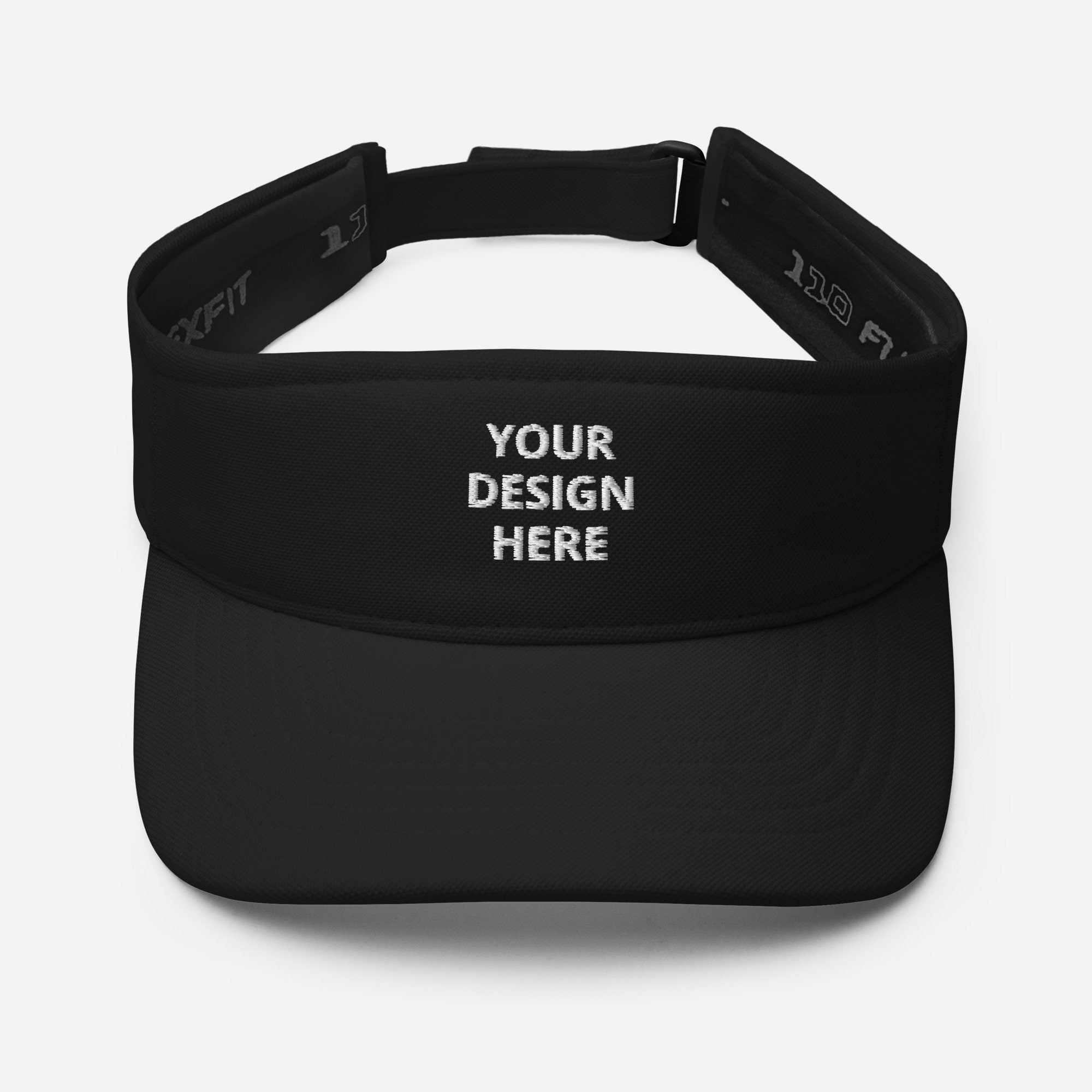 Custom Visor, Personalized Summer Visor, Your Design Text or Logo Visor, Unisex Premium Handmade Visor - Multiple Colors
