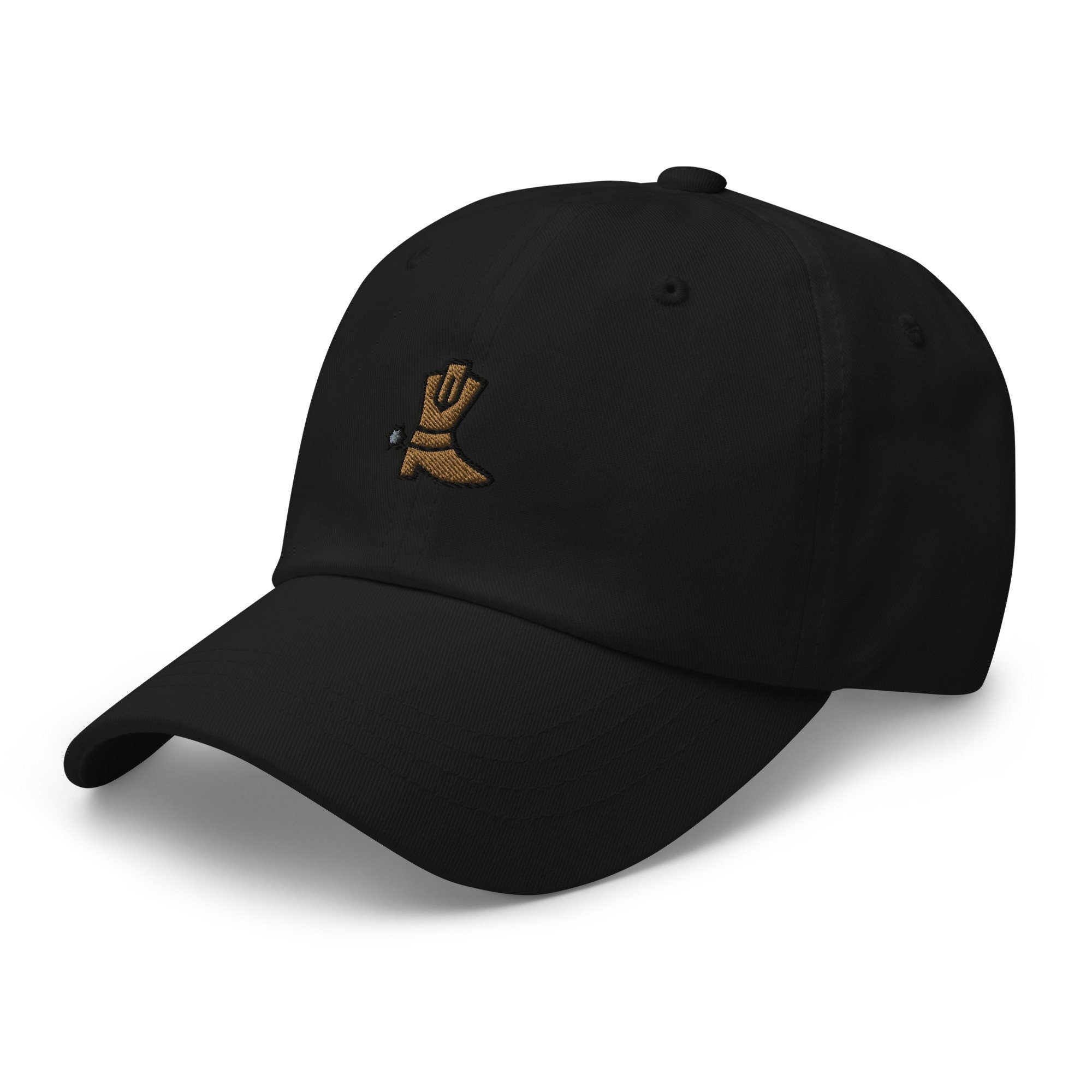 Western Cowboy Boot Embroidered Dad Hat