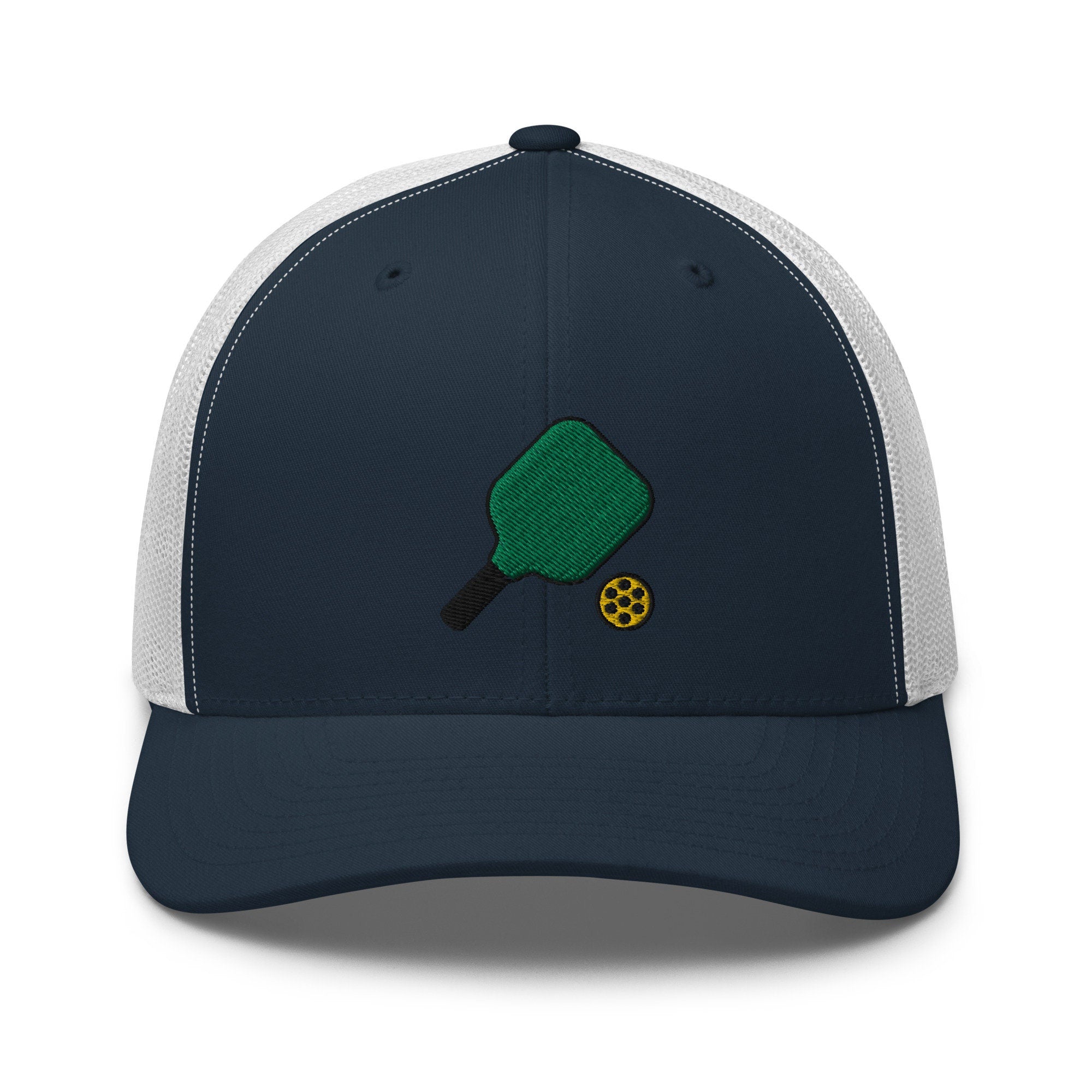 Pickleball Lover Gift, Pickleball Trucker Hat, Pickle Ball Embroidered Trucker Hat, Dink