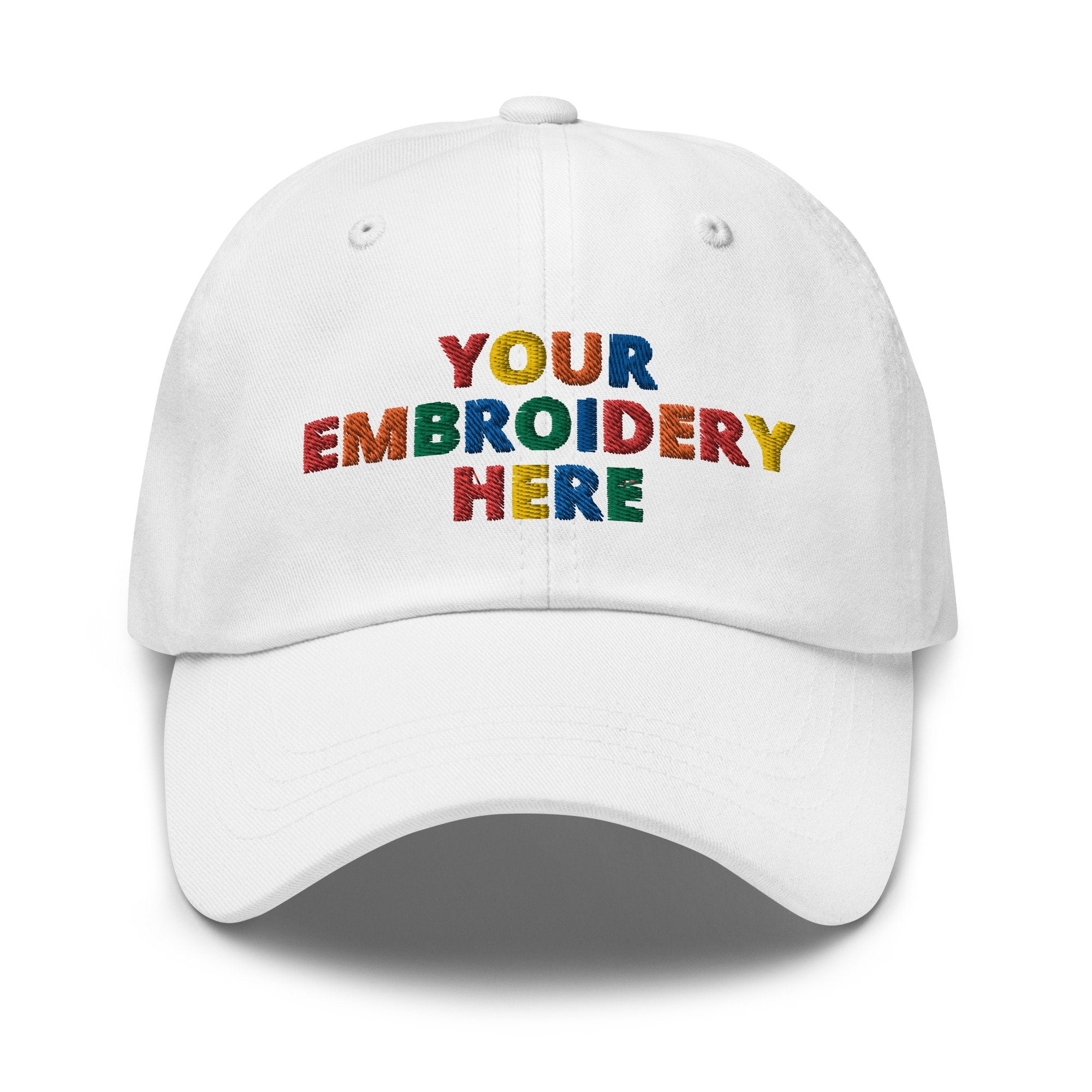 Personalized Embroidered Dad Hat