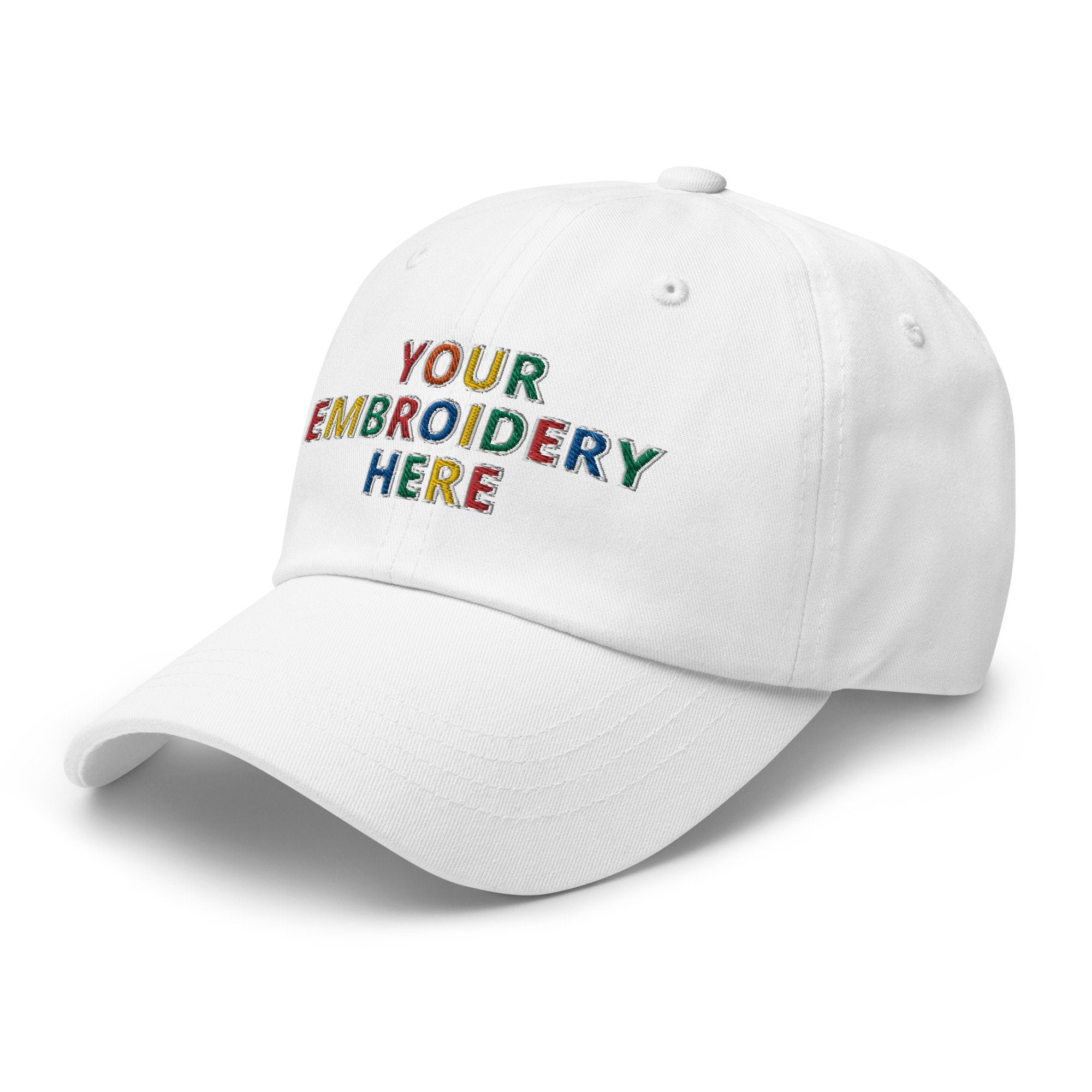 Personalized Embroidered Dad Hat