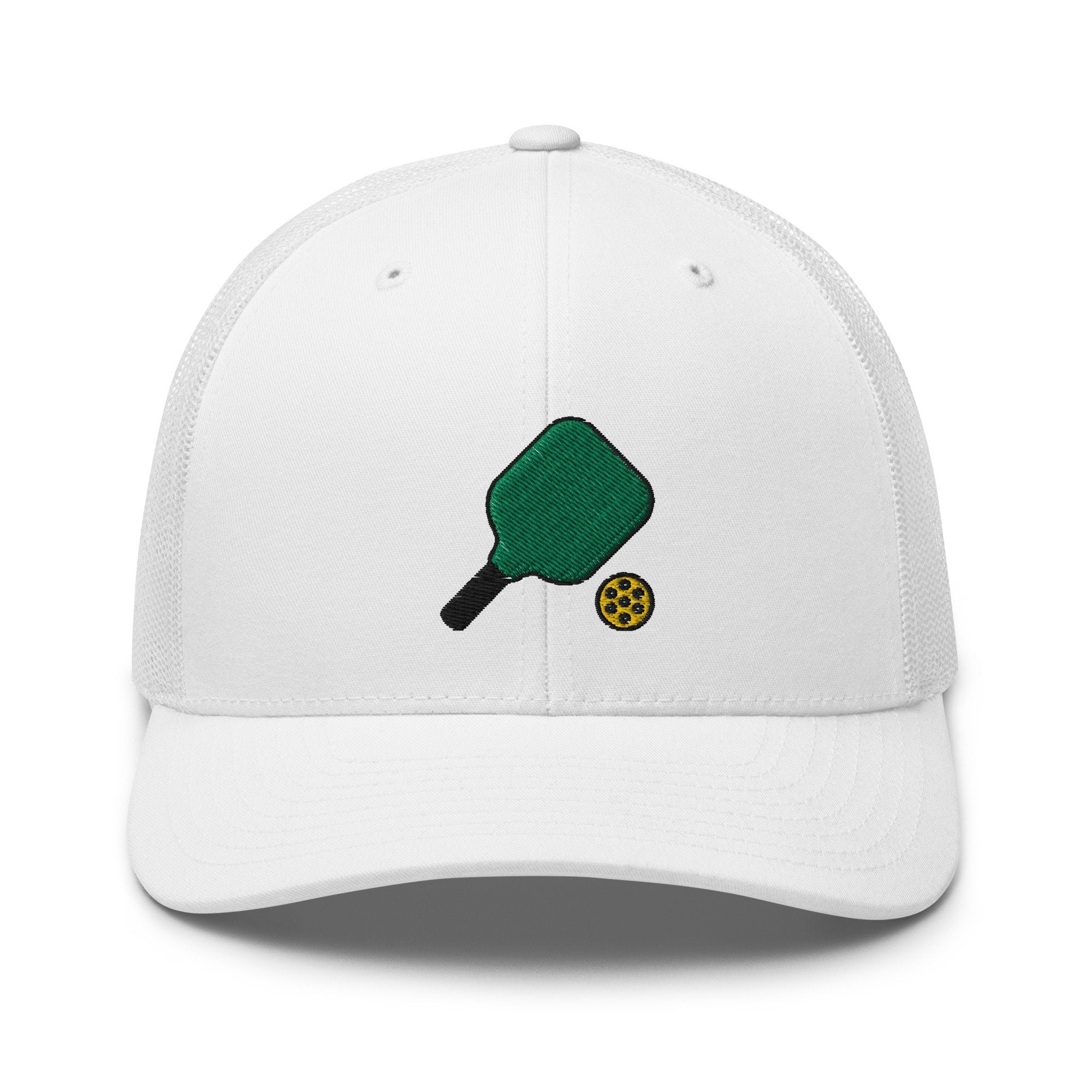 Pickleball Lover Gift, Pickleball Trucker Hat, Pickle Ball Embroidered Trucker Hat, Dink