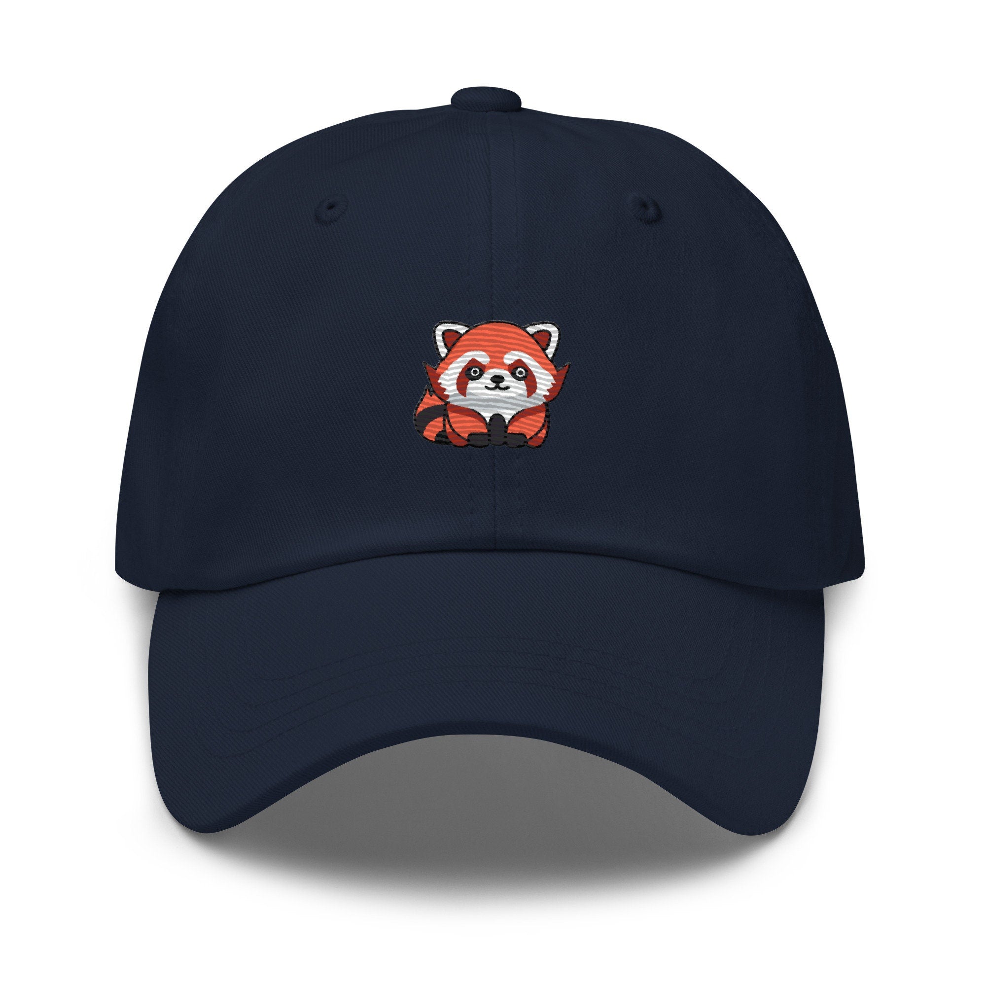 Red Panda Embroidered Dad Hat