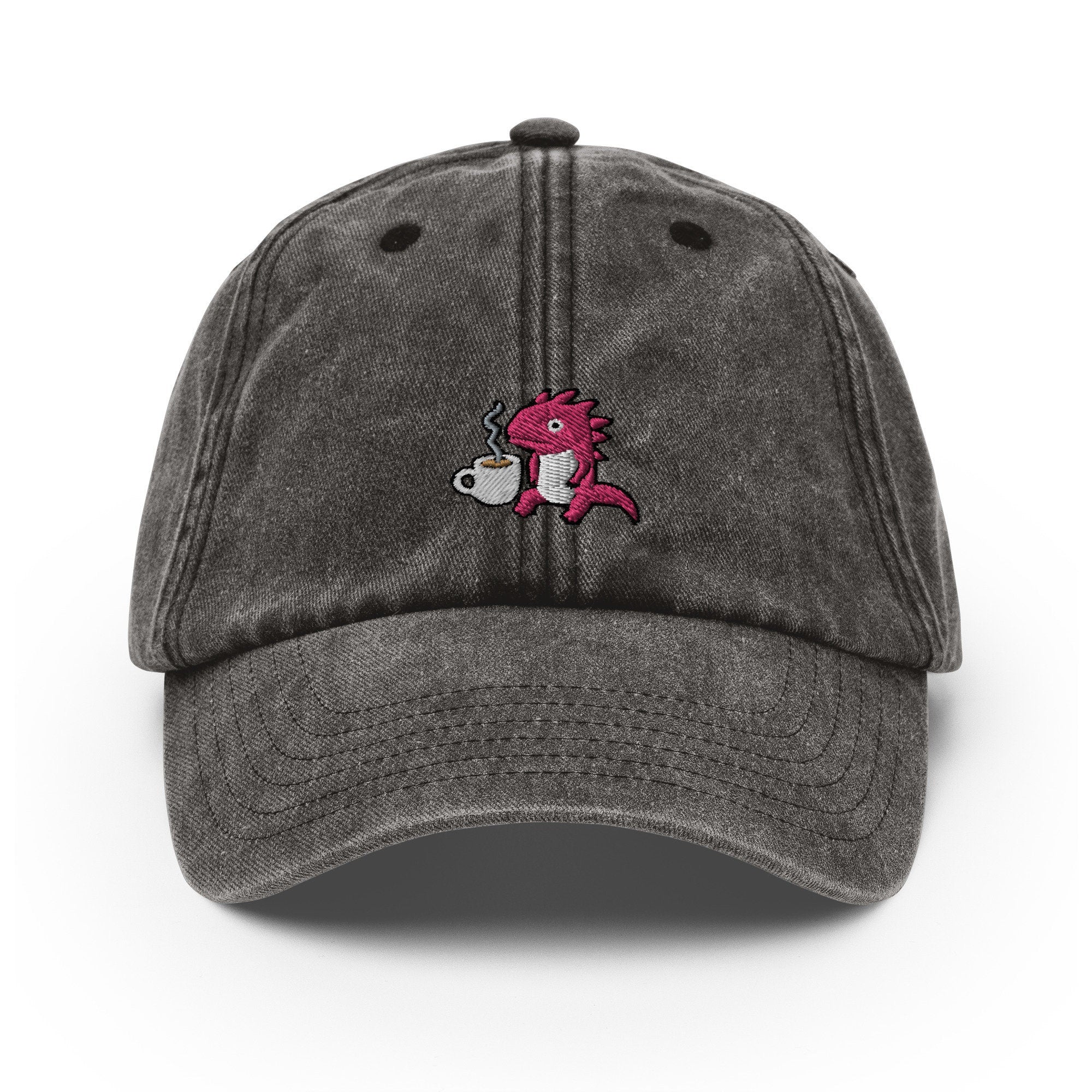 Axolotl Coffee Vintage Hat