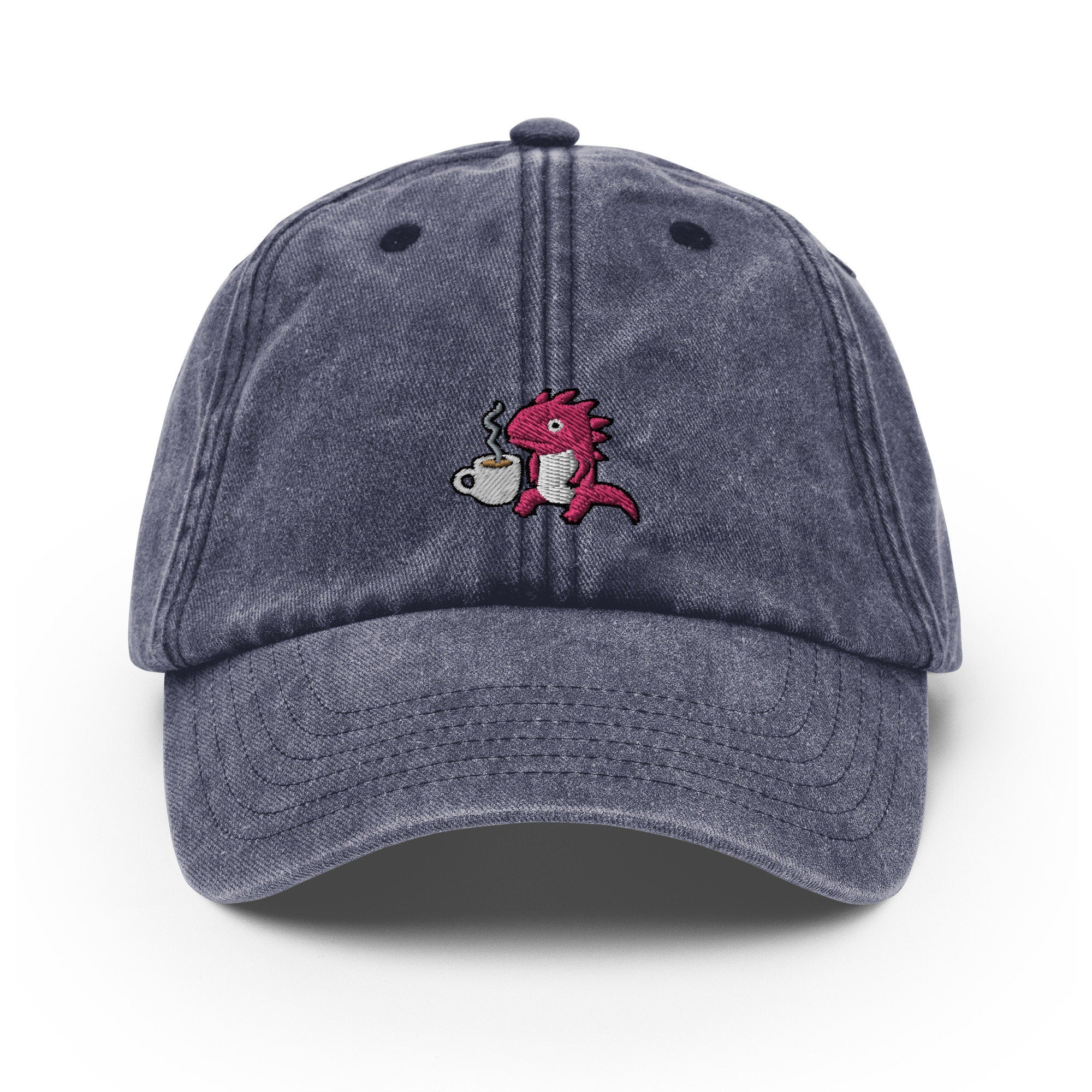 Axolotl Coffee Vintage Hat