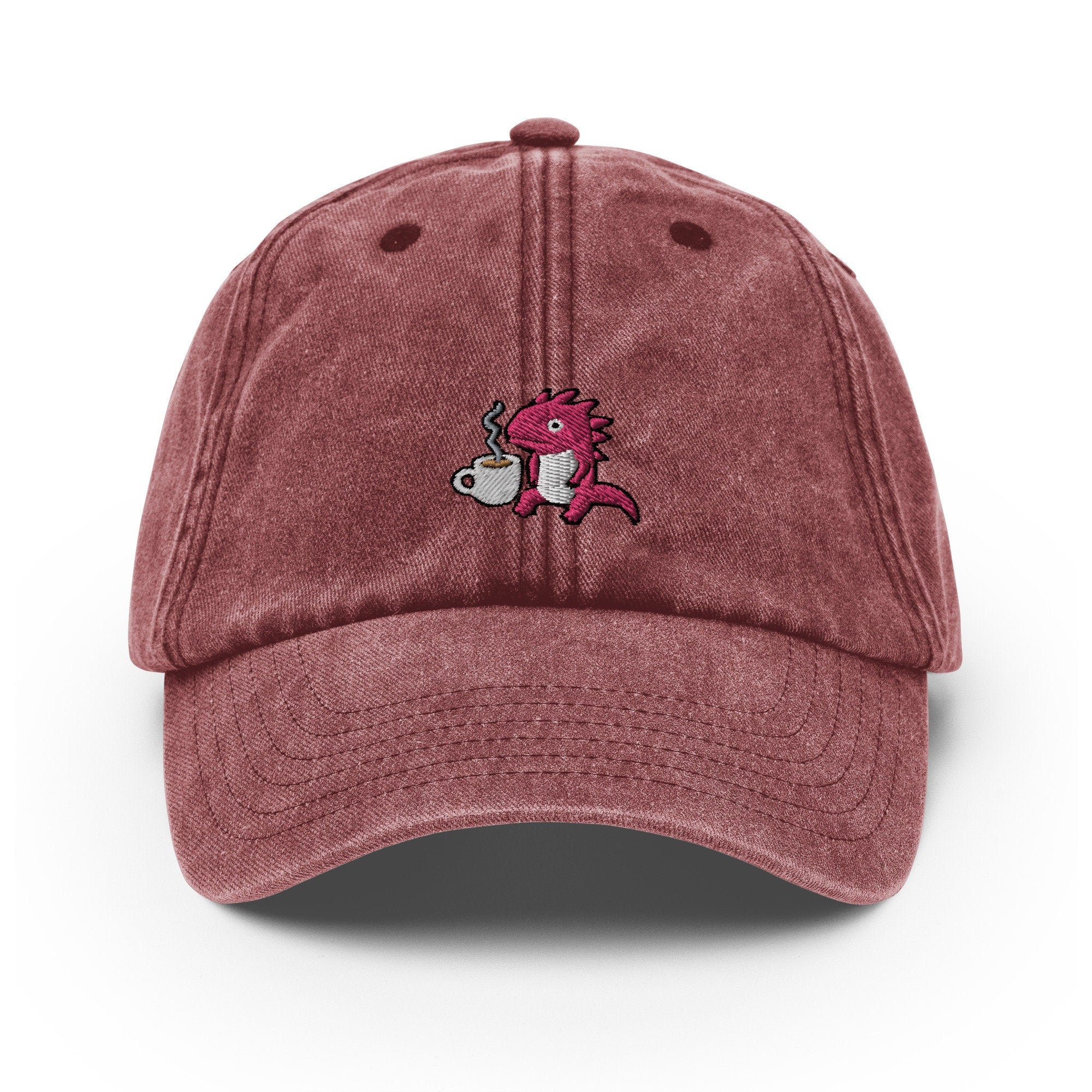 Axolotl Coffee Vintage Hat