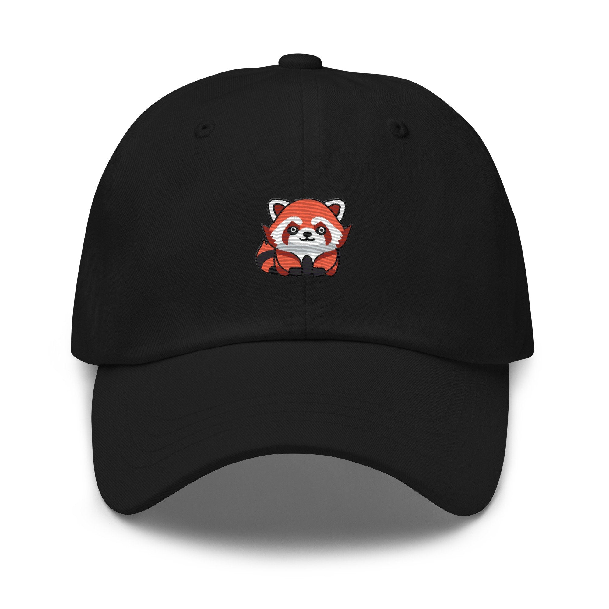 Red Panda Embroidered Dad Hat