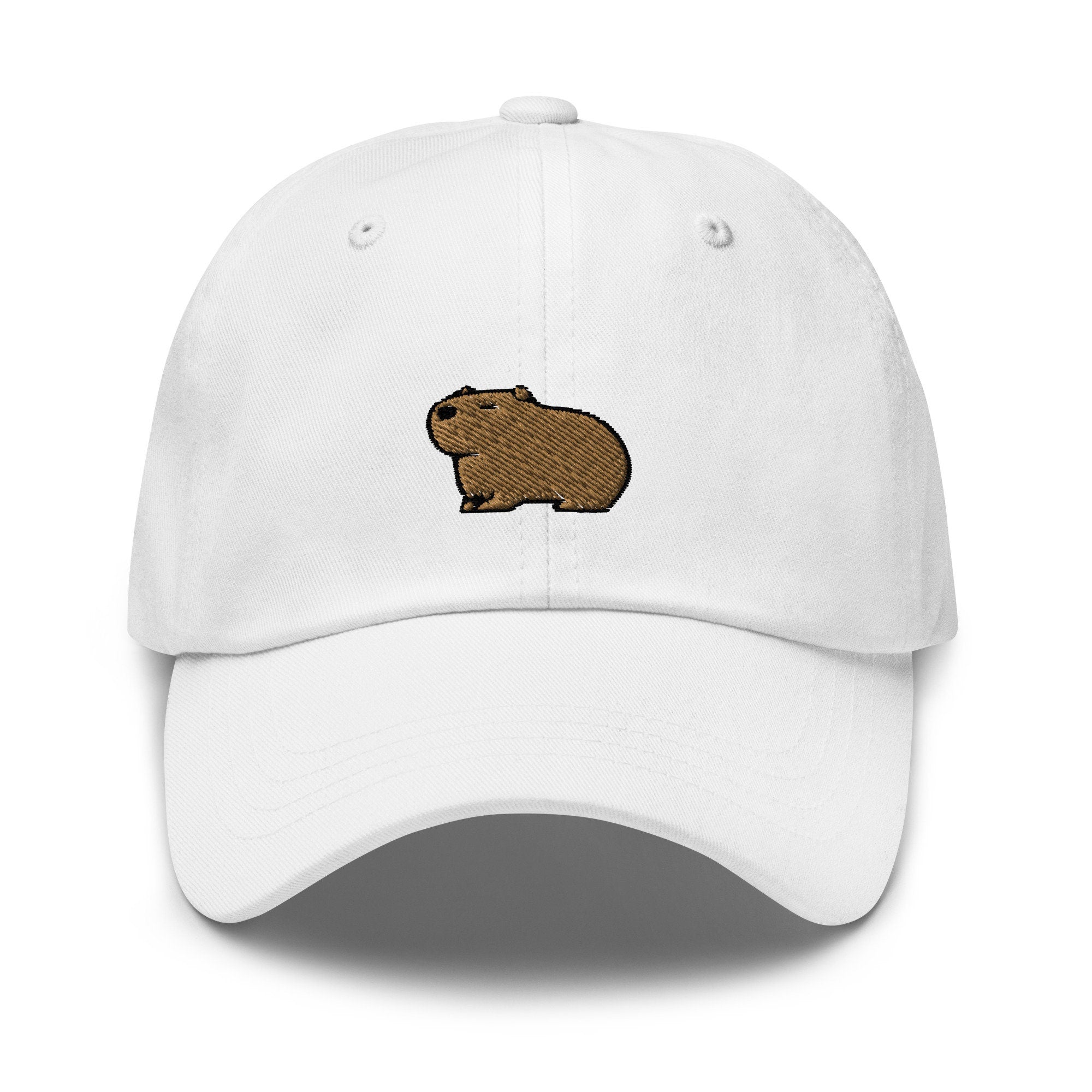 Capybara Embroidered Dad Hat