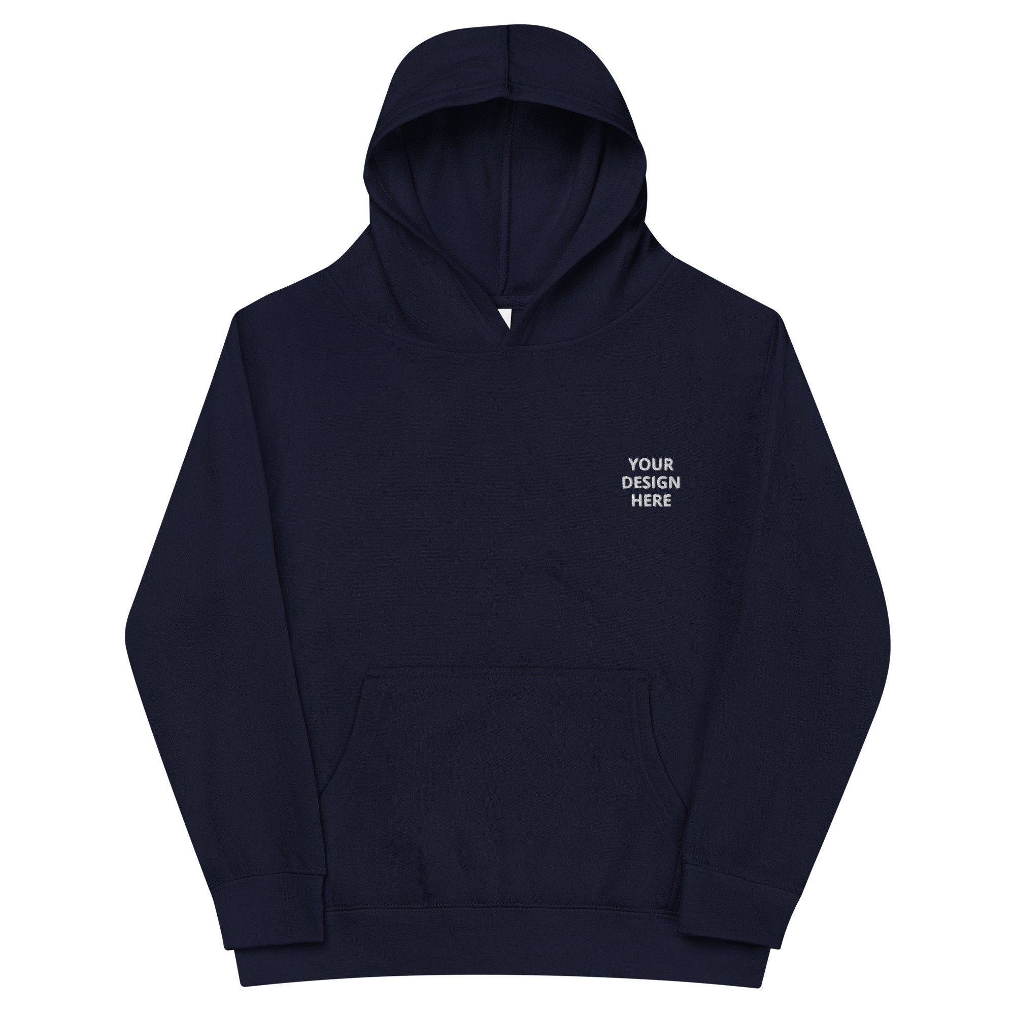 Custom Embroidered Kids Youth Hoodie