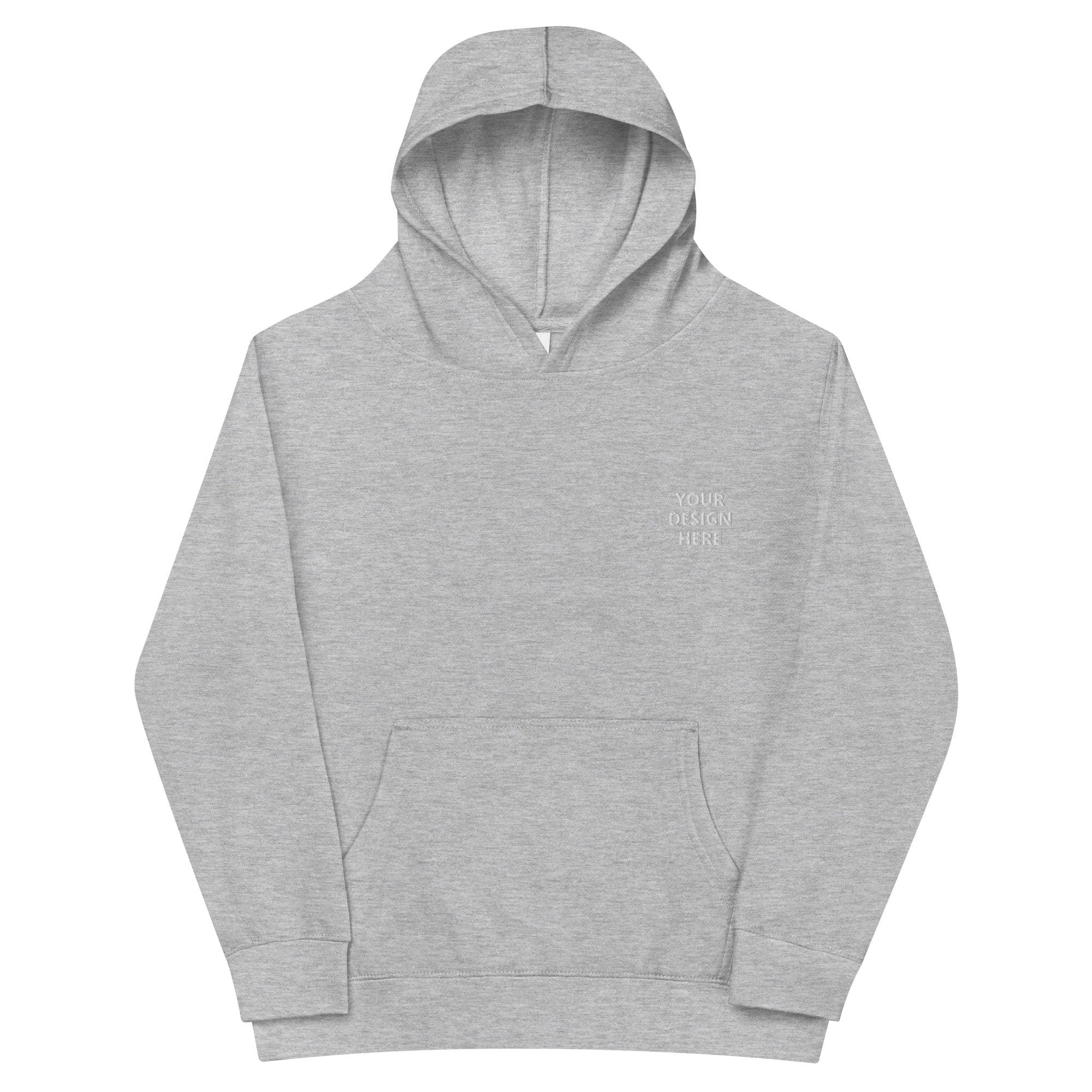 Custom Embroidered Kids Youth Hoodie