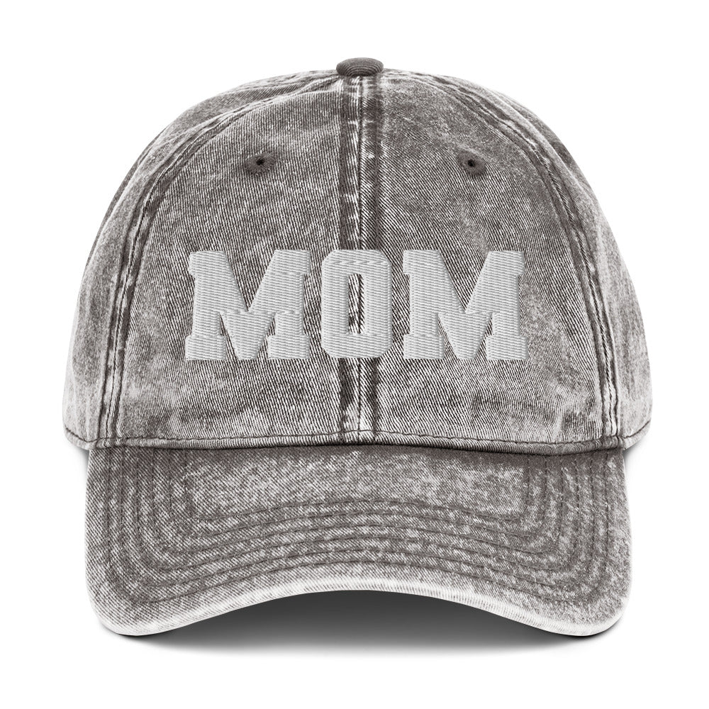 Mom & Dad Embroidered Dad Hat Cap