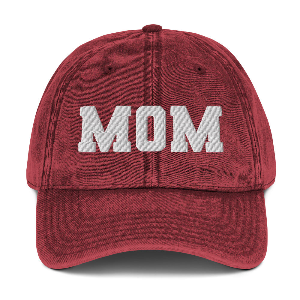 Mom & Dad Embroidered Dad Hat Cap