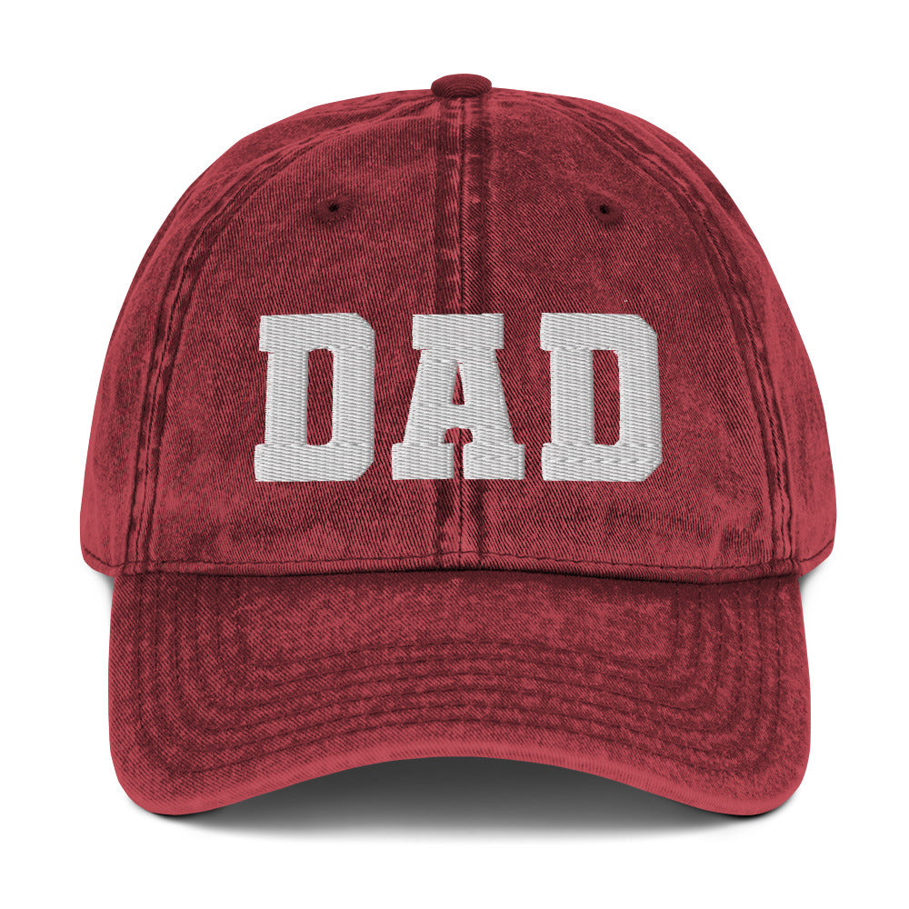 Mom & Dad Embroidered Dad Hat Cap
