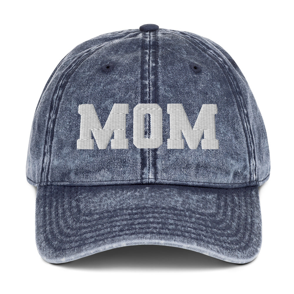 Mom & Dad Embroidered Dad Hat Cap