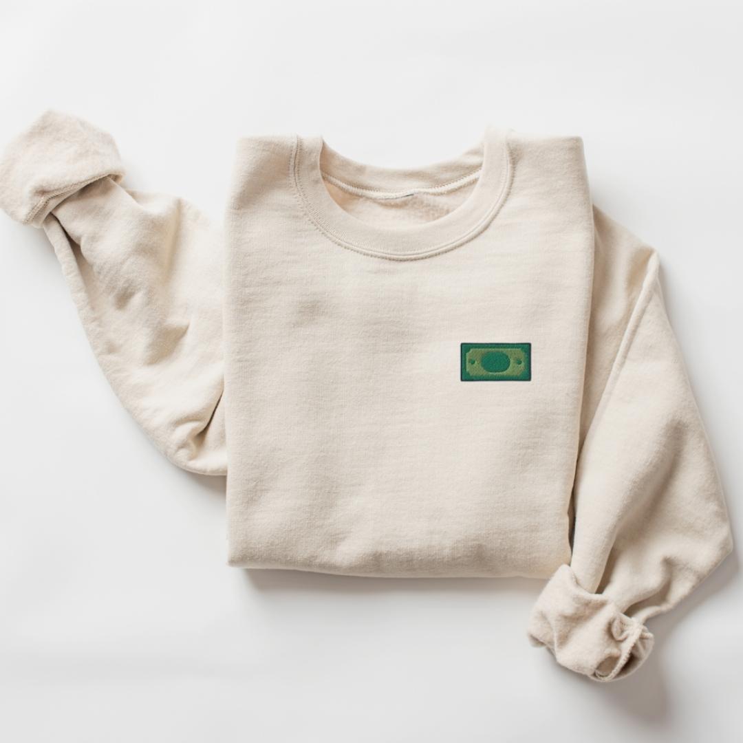 Cash Embroidered Sweatshirt