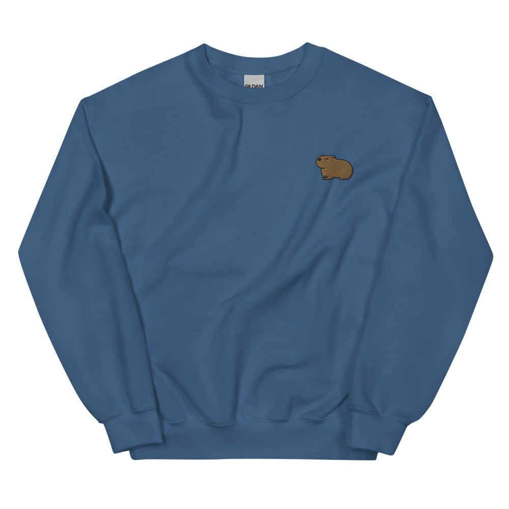 Capybara Embroidered Sweatshirt