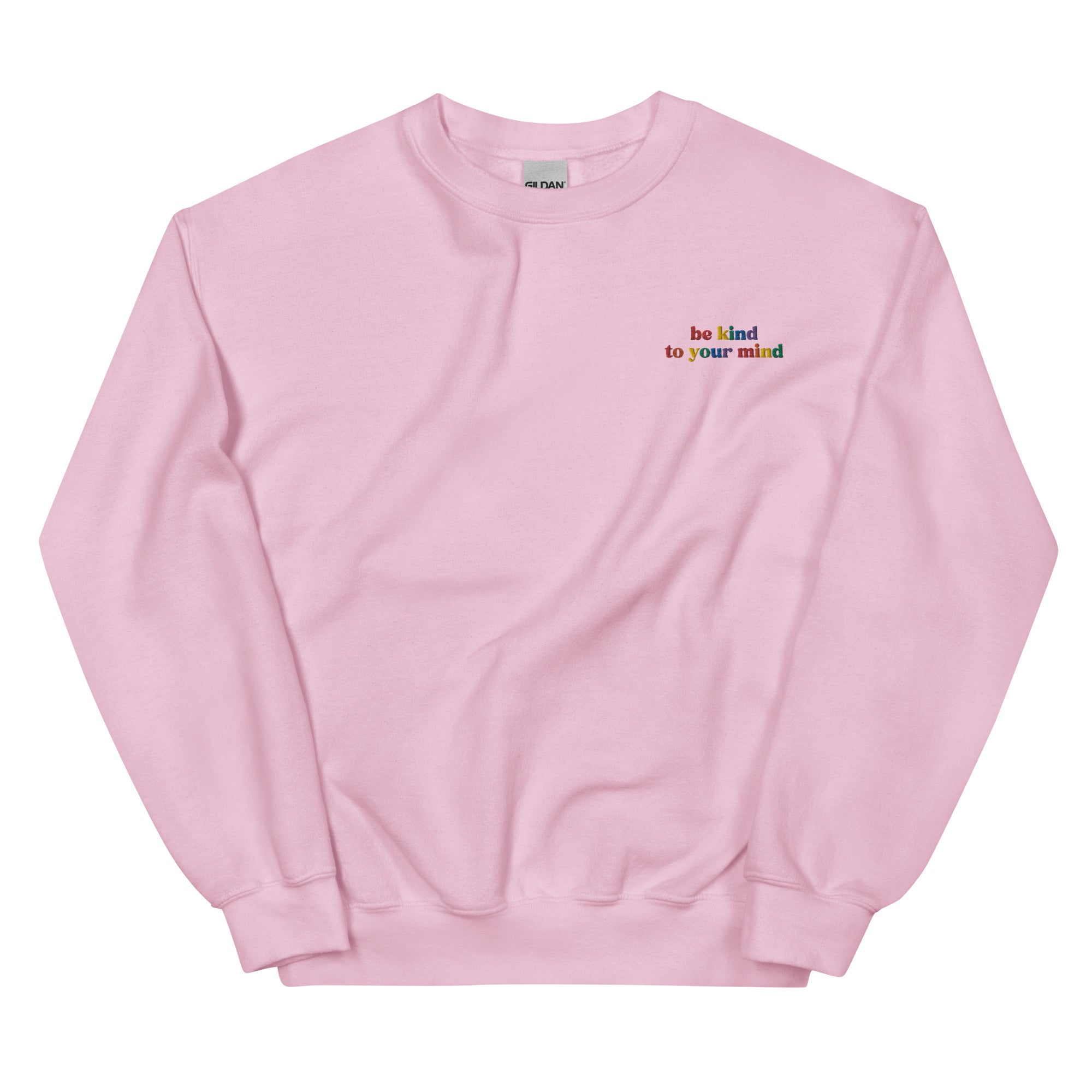 Be Kind to Your Mind Embroidered Sweatshirt
