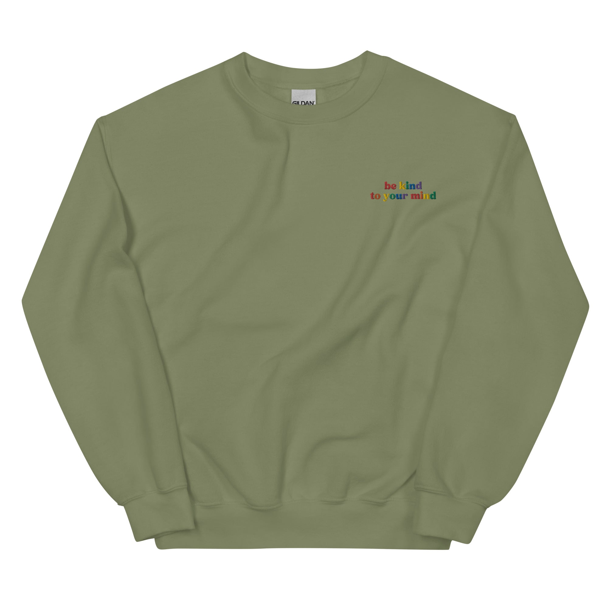Be Kind to Your Mind Embroidered Sweatshirt