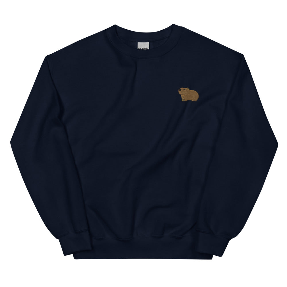 Capybara Embroidered Sweatshirt