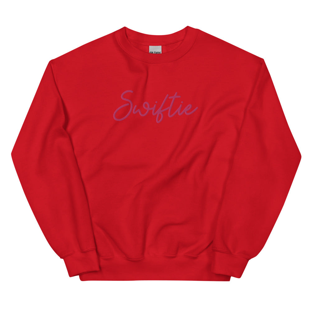 Custom Swiftie Embroidered Sweatshirt