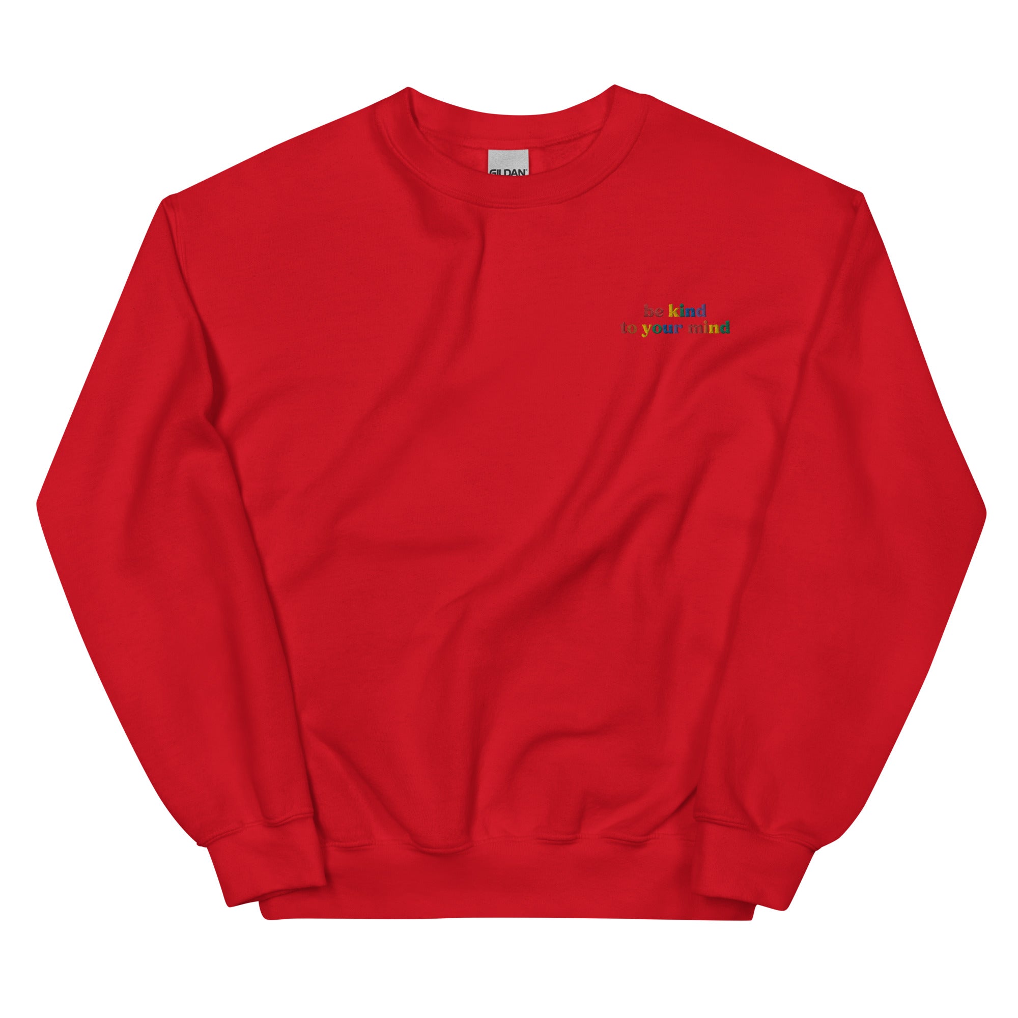 Be Kind to Your Mind Embroidered Sweatshirt