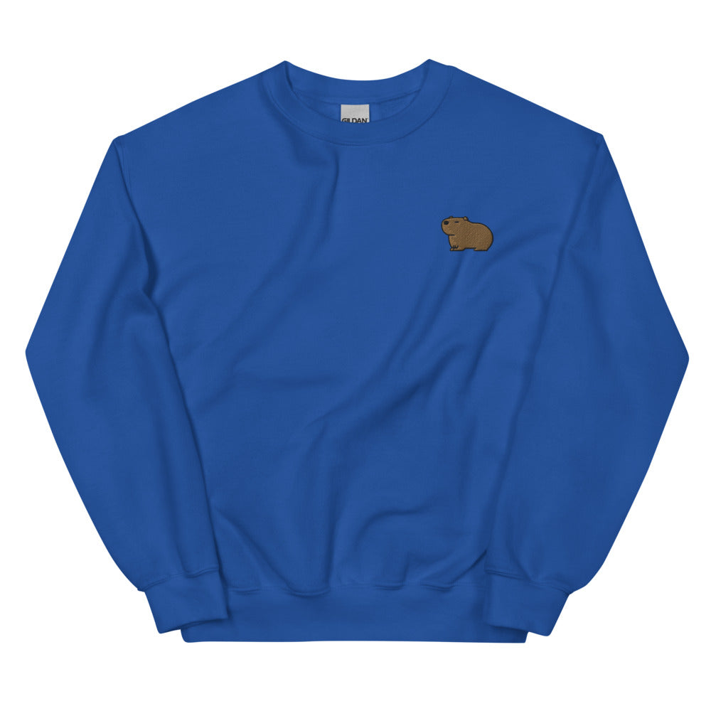 Capybara Embroidered Sweatshirt