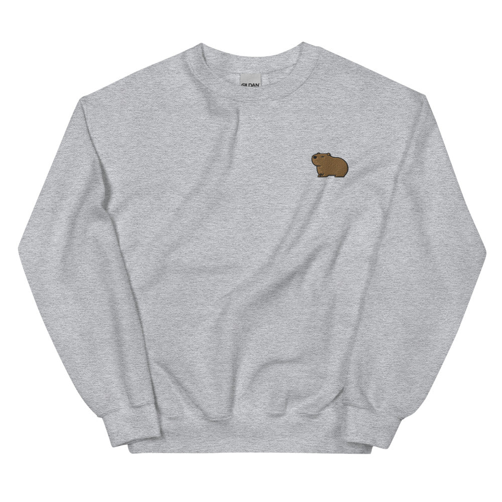 Capybara Embroidered Sweatshirt