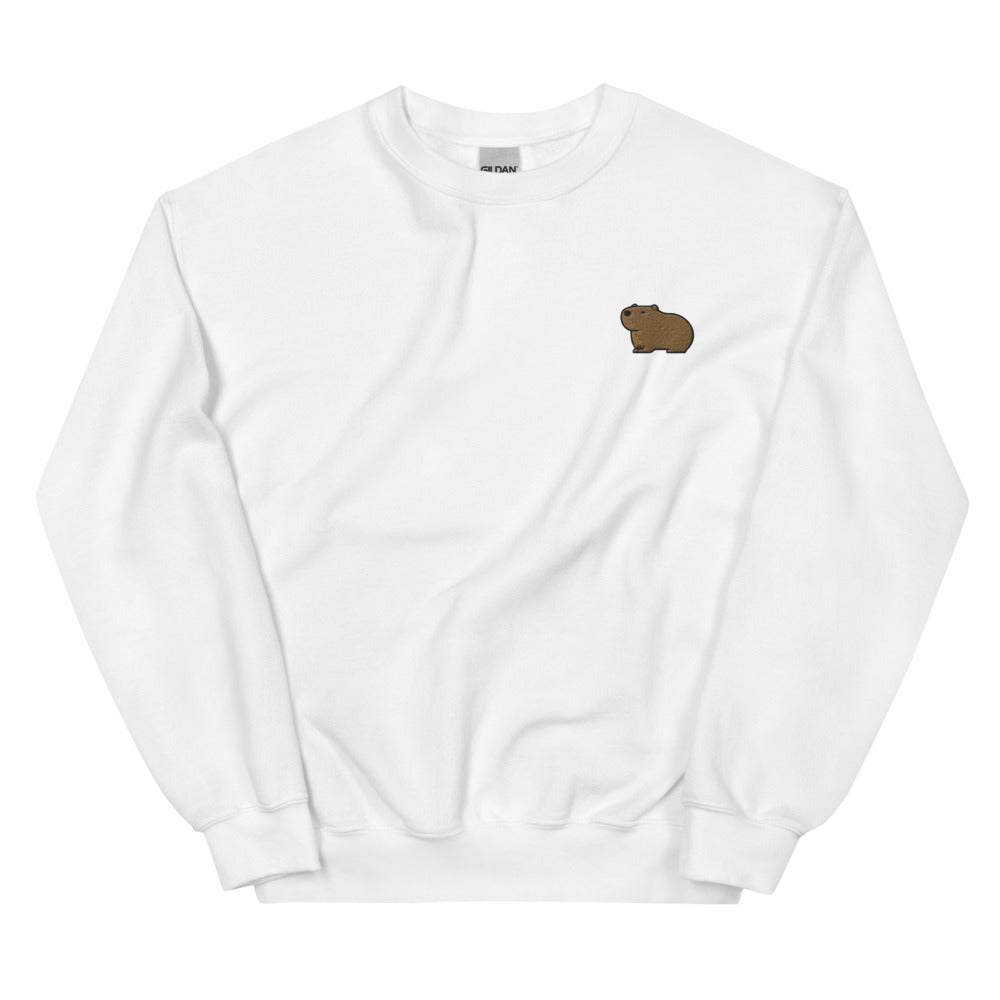 Capybara Embroidered Sweatshirt