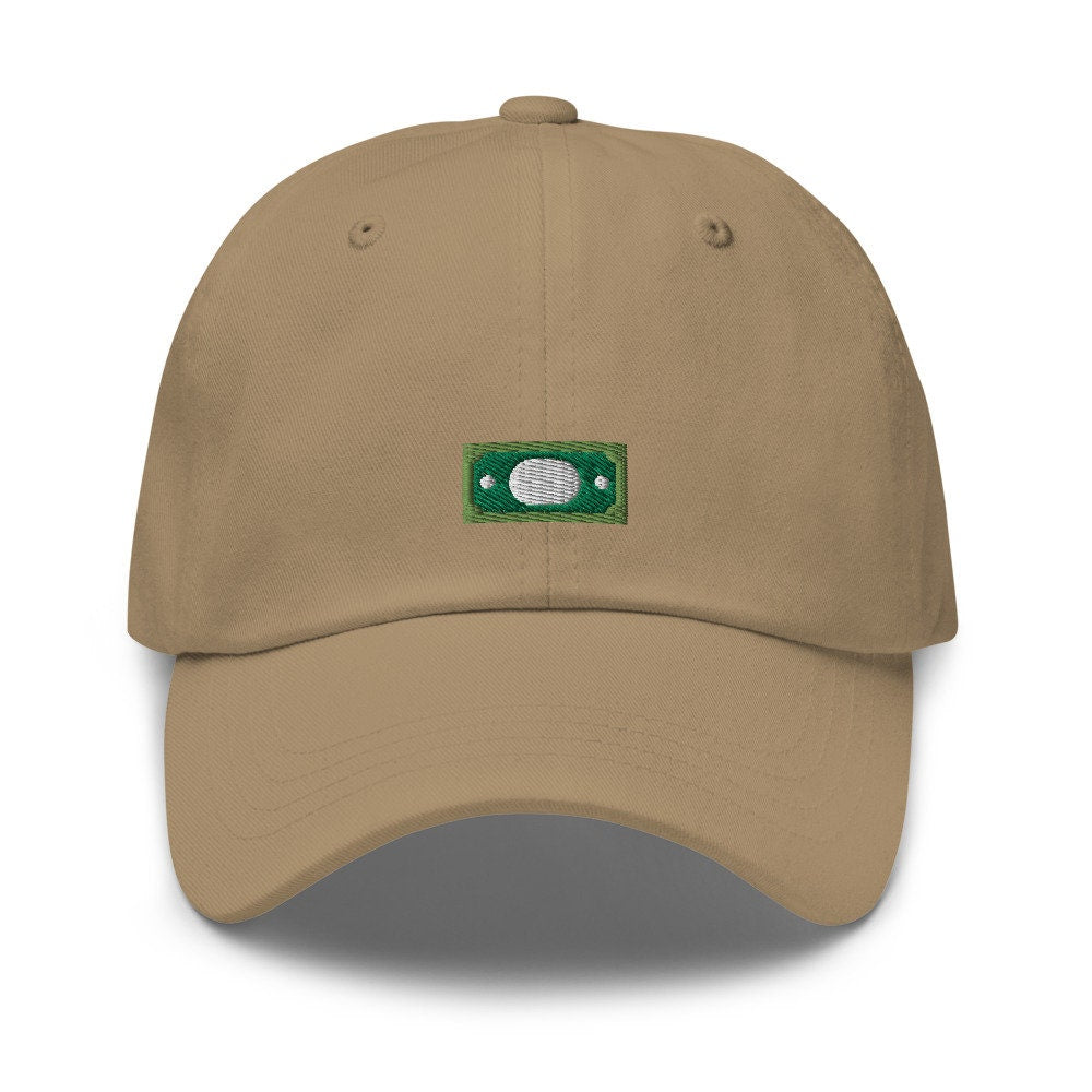 Money Dollar Bill Embroidered Dad Hat