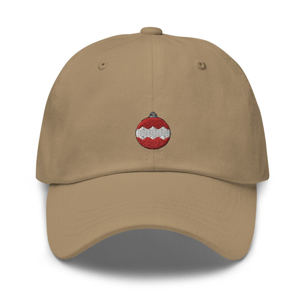 Christmas Ornament Embroidered Dad Hat