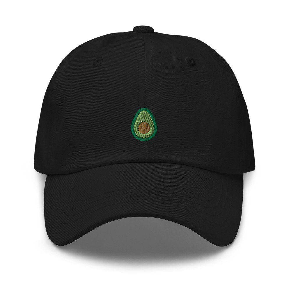 Avocado Fruit Embroidered Dad Hat